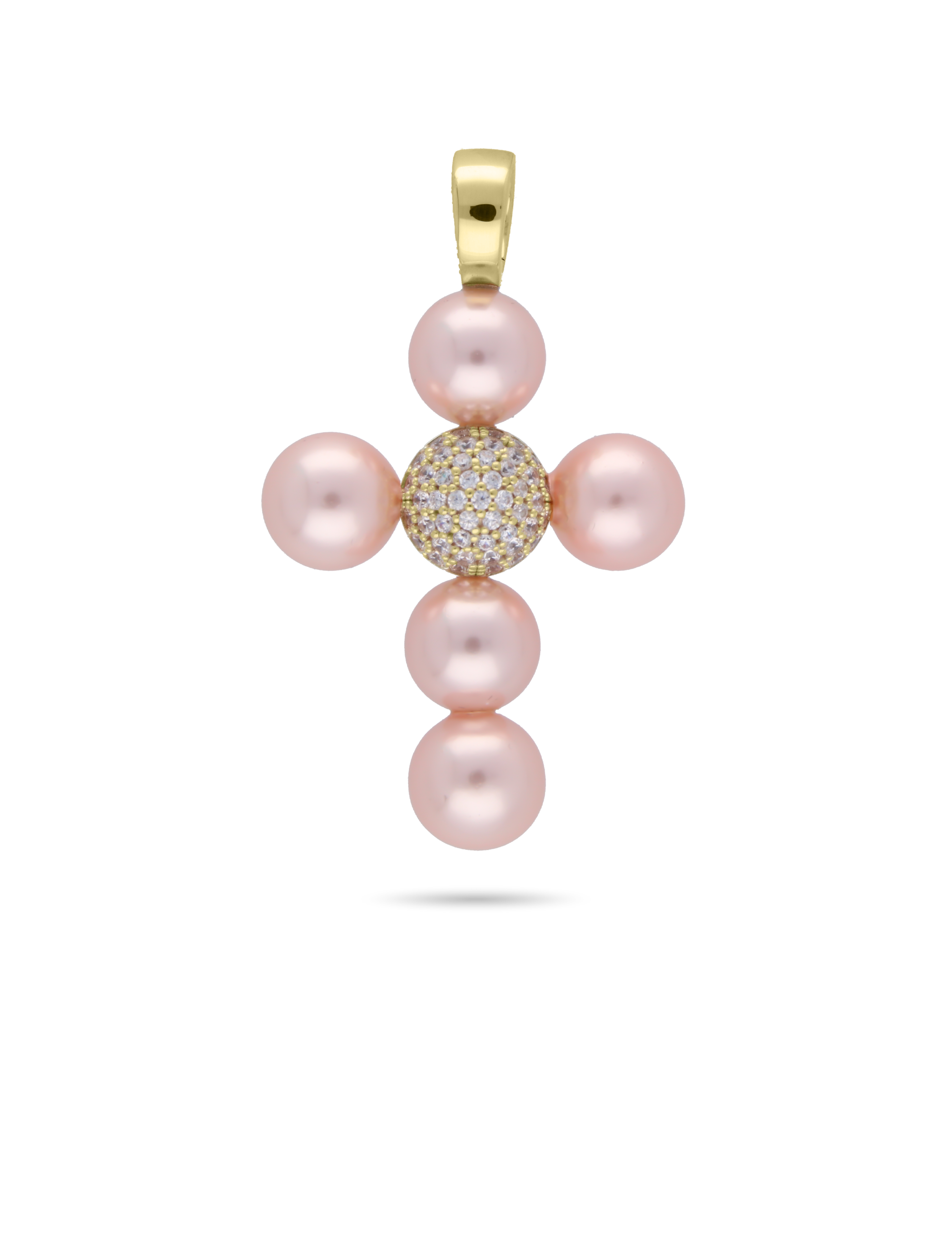 #Muschelkernperle_rosa