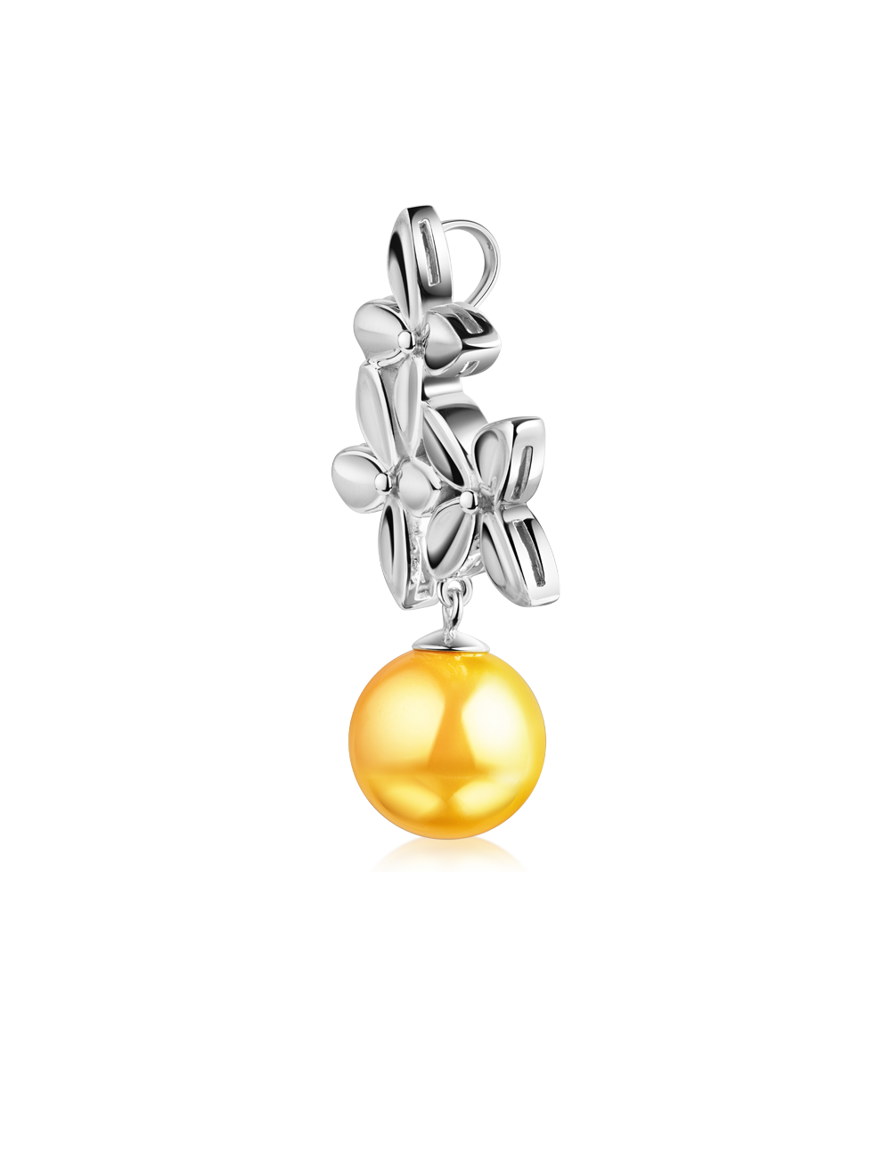 Anhänger Blume 925/- Silber
