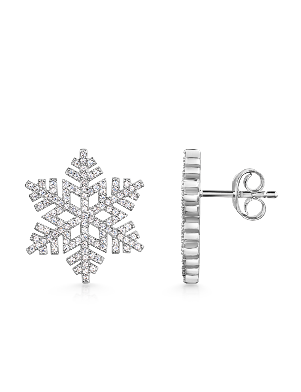 Ohrstecker "Schneeflocke"