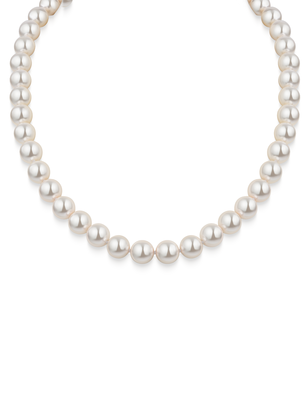 #Muschelkernperle_weiß