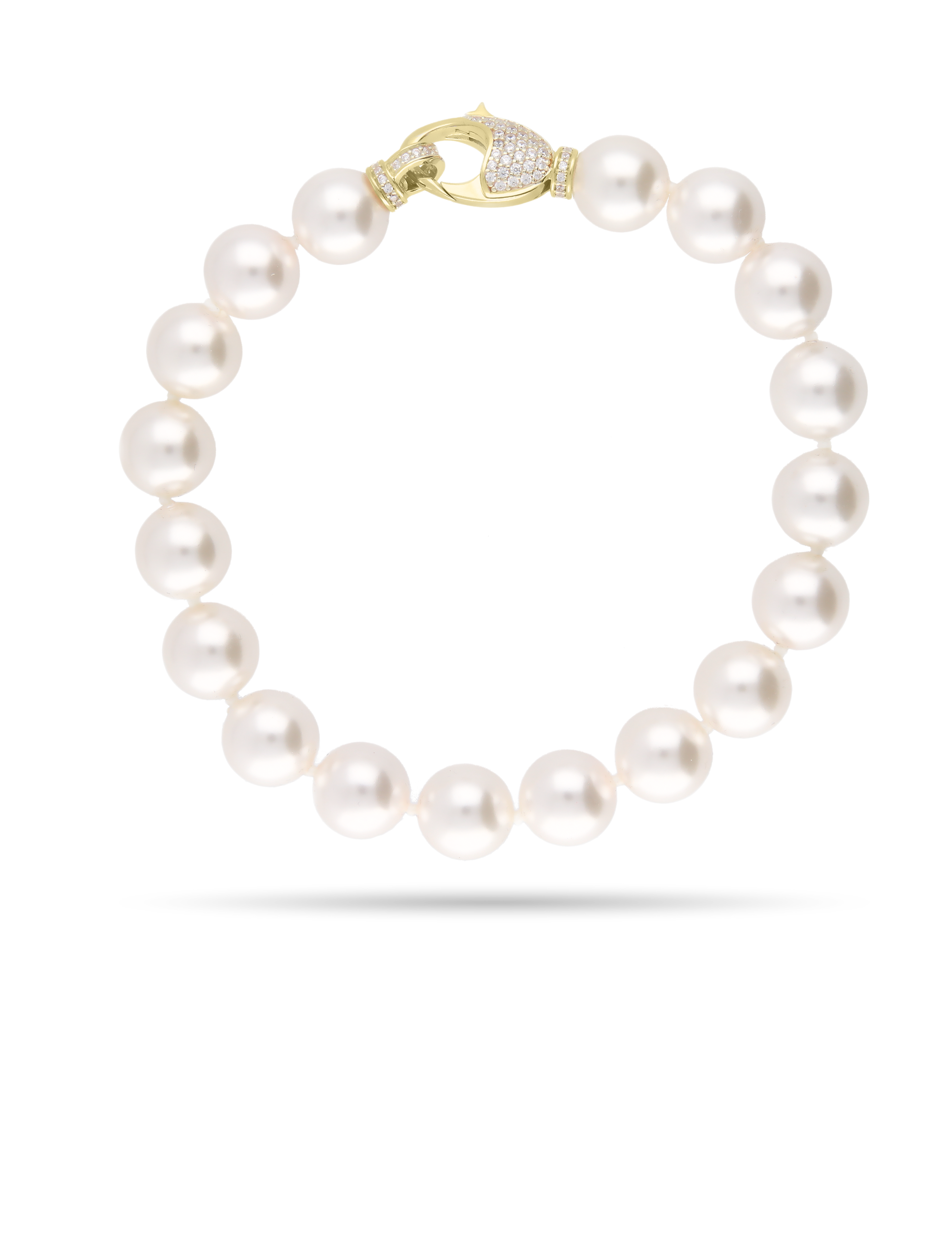 Perlarmband mit Schmuckkarabiner