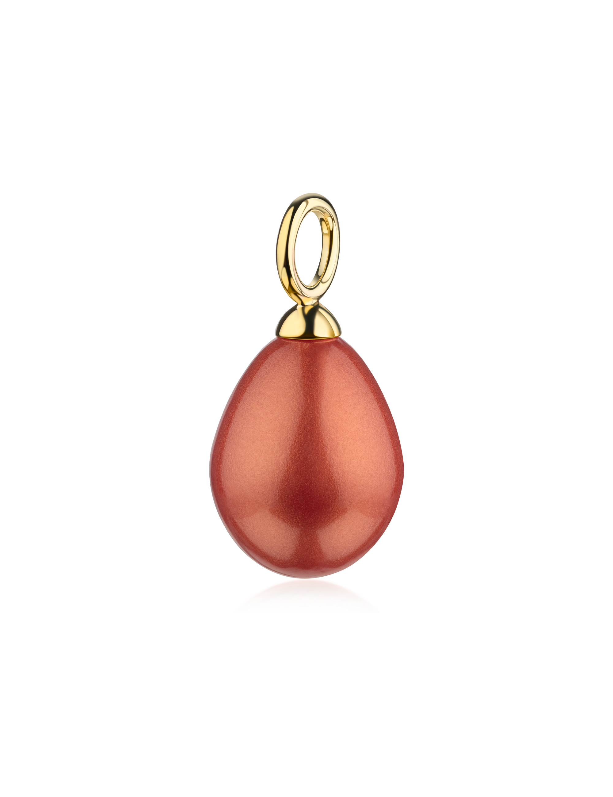 #Muschelkernperle_papaya