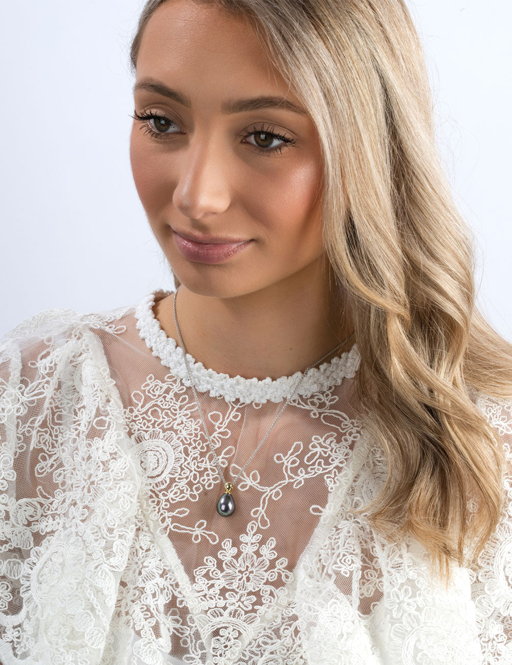 Essentials Anhänger 925/- Silber 12x15 mm Tropfen