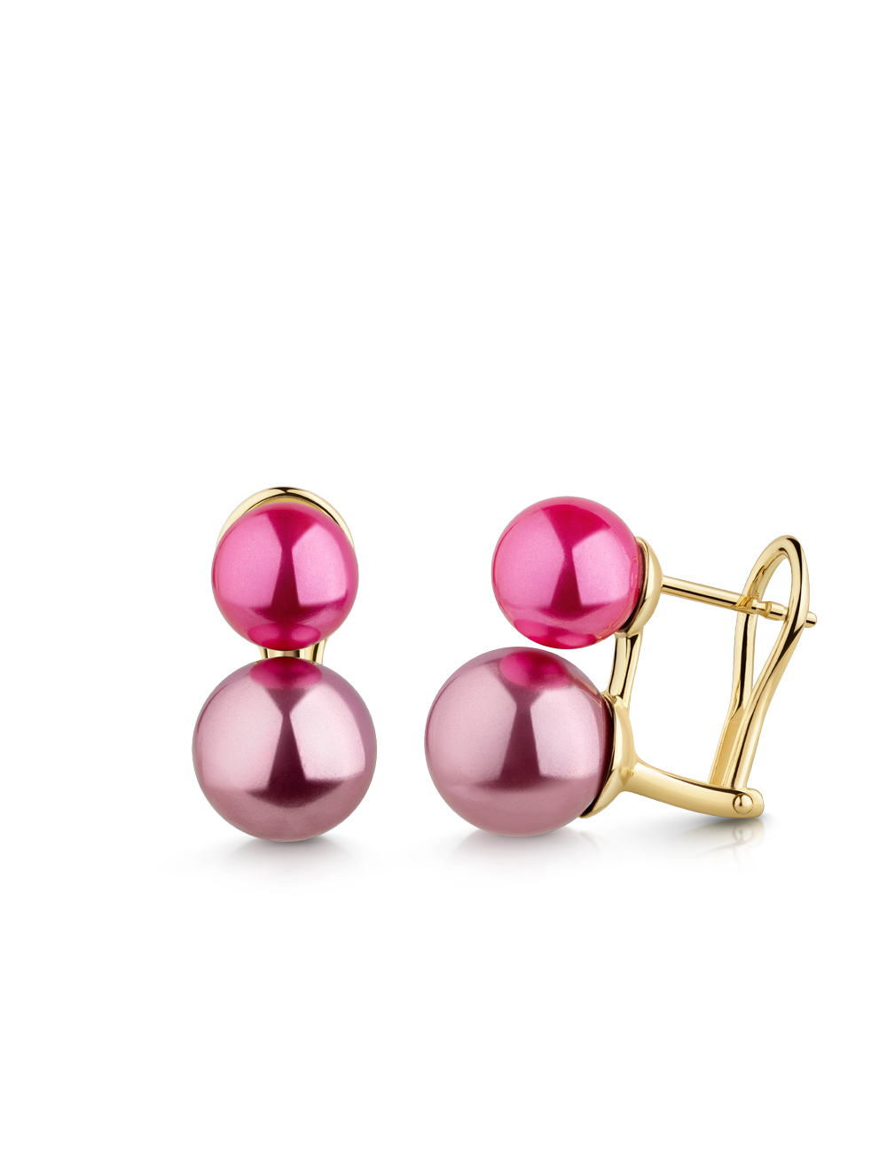 #Muschelkernperle_pink