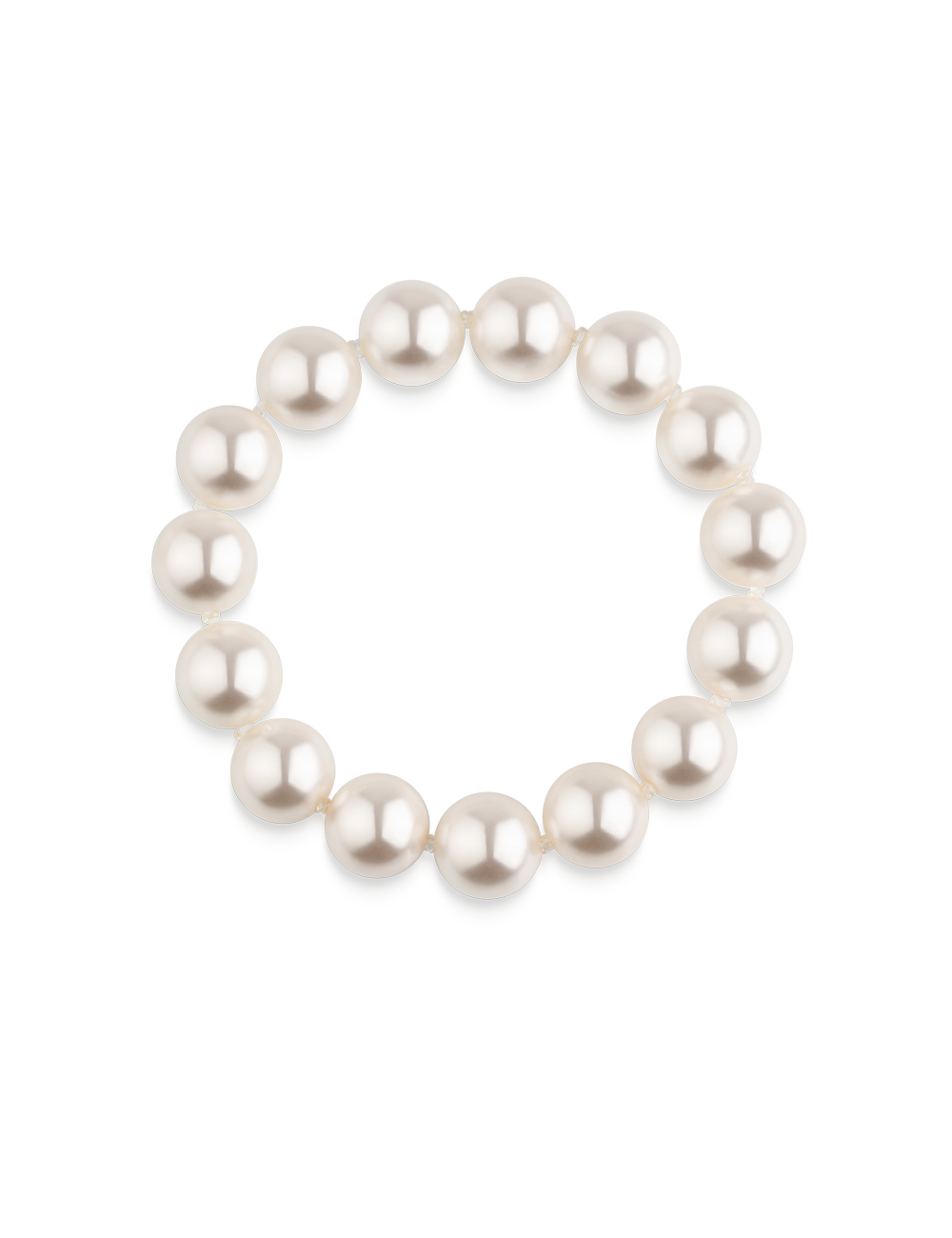 #Muschelkernperle_weiß