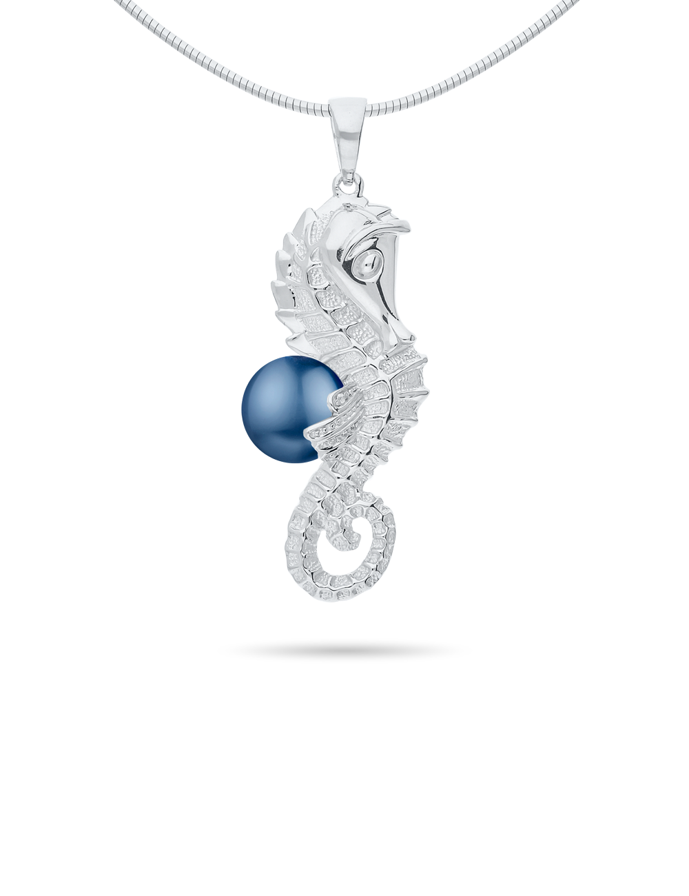 #Muschelkernperle_nachtblau