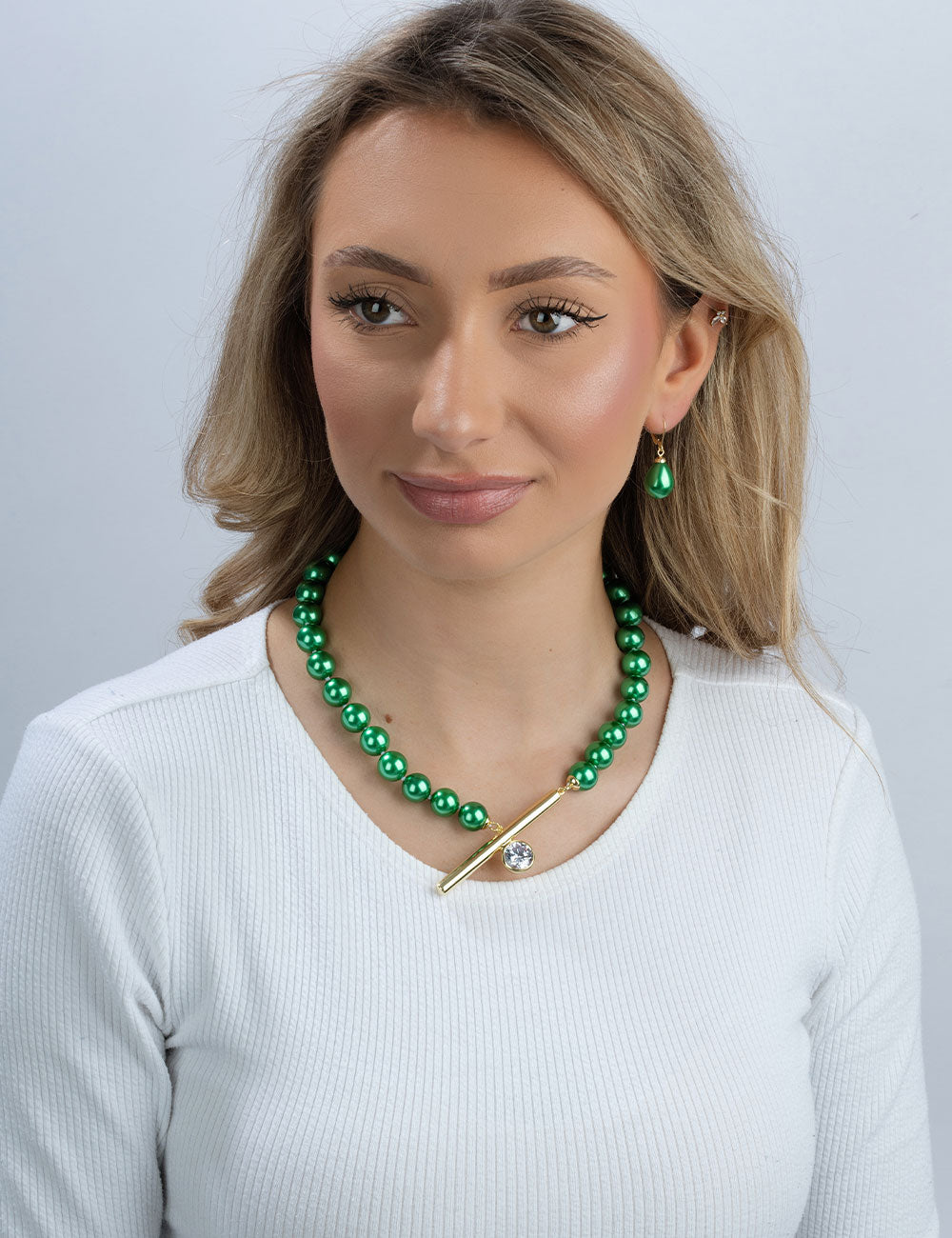 #Muschelkernperle_smaragd