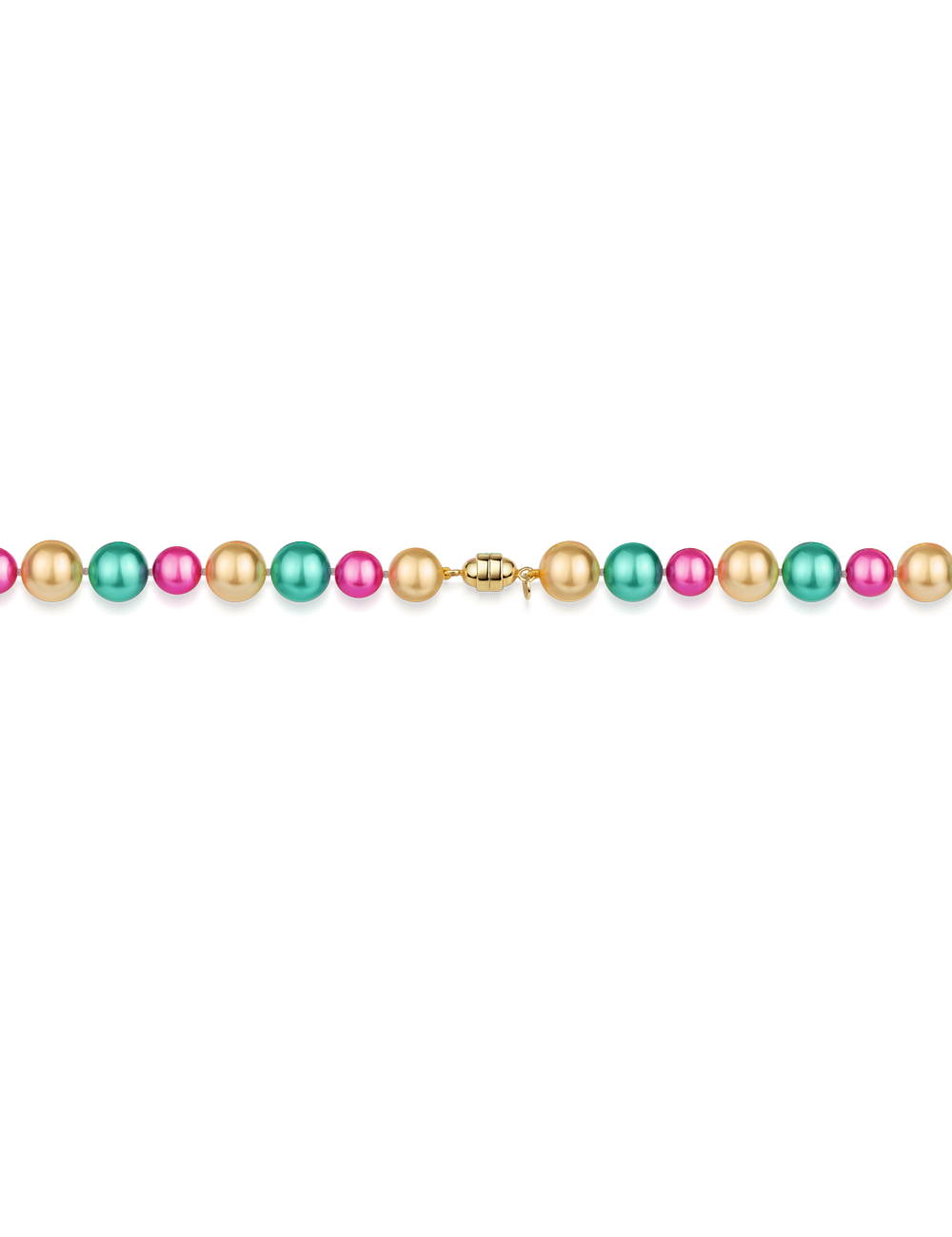 Perlenkette 45cm multi 48290_2