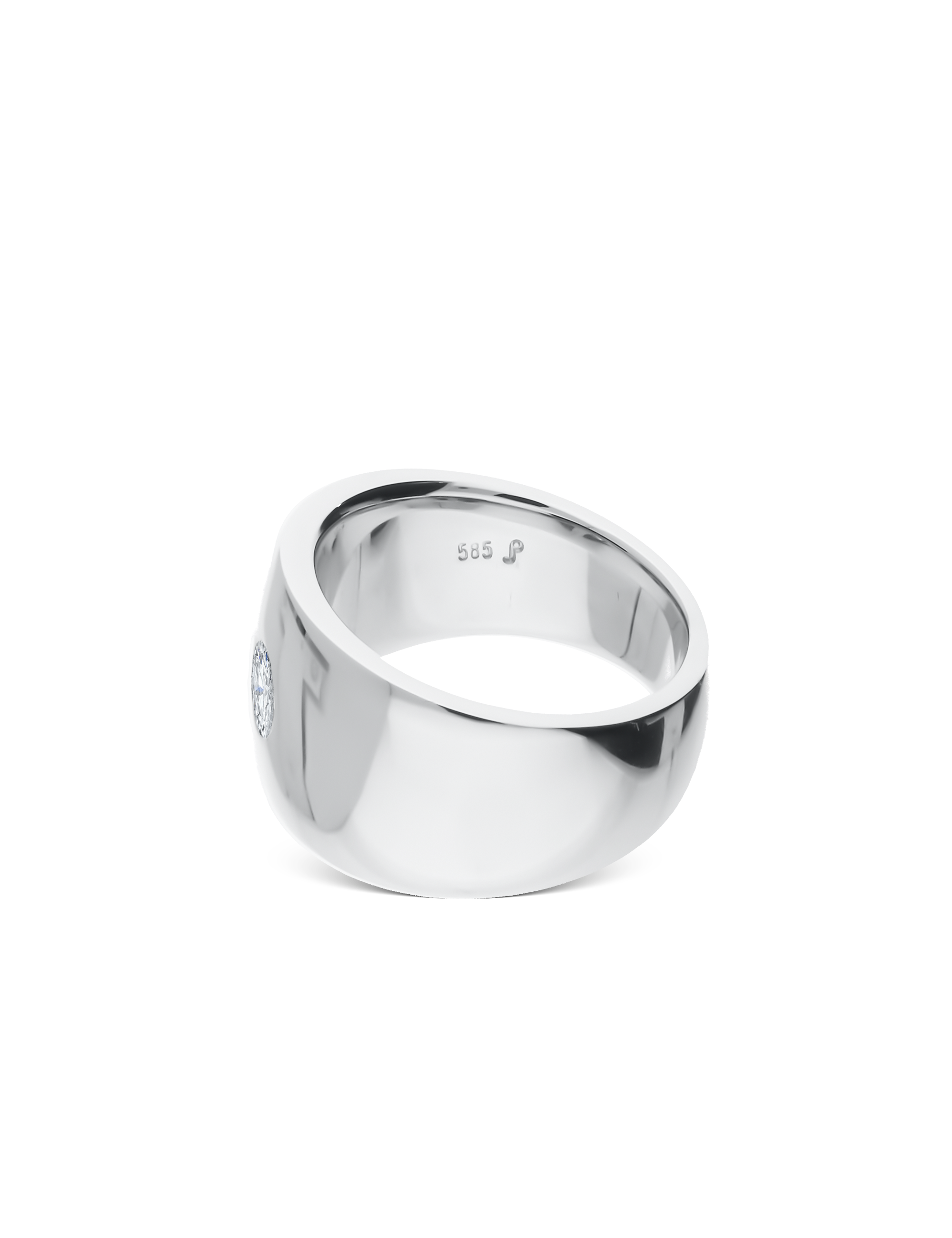 Premium Ring 585 Weissgold mit Diamant 0.25 Karat_16809_5
