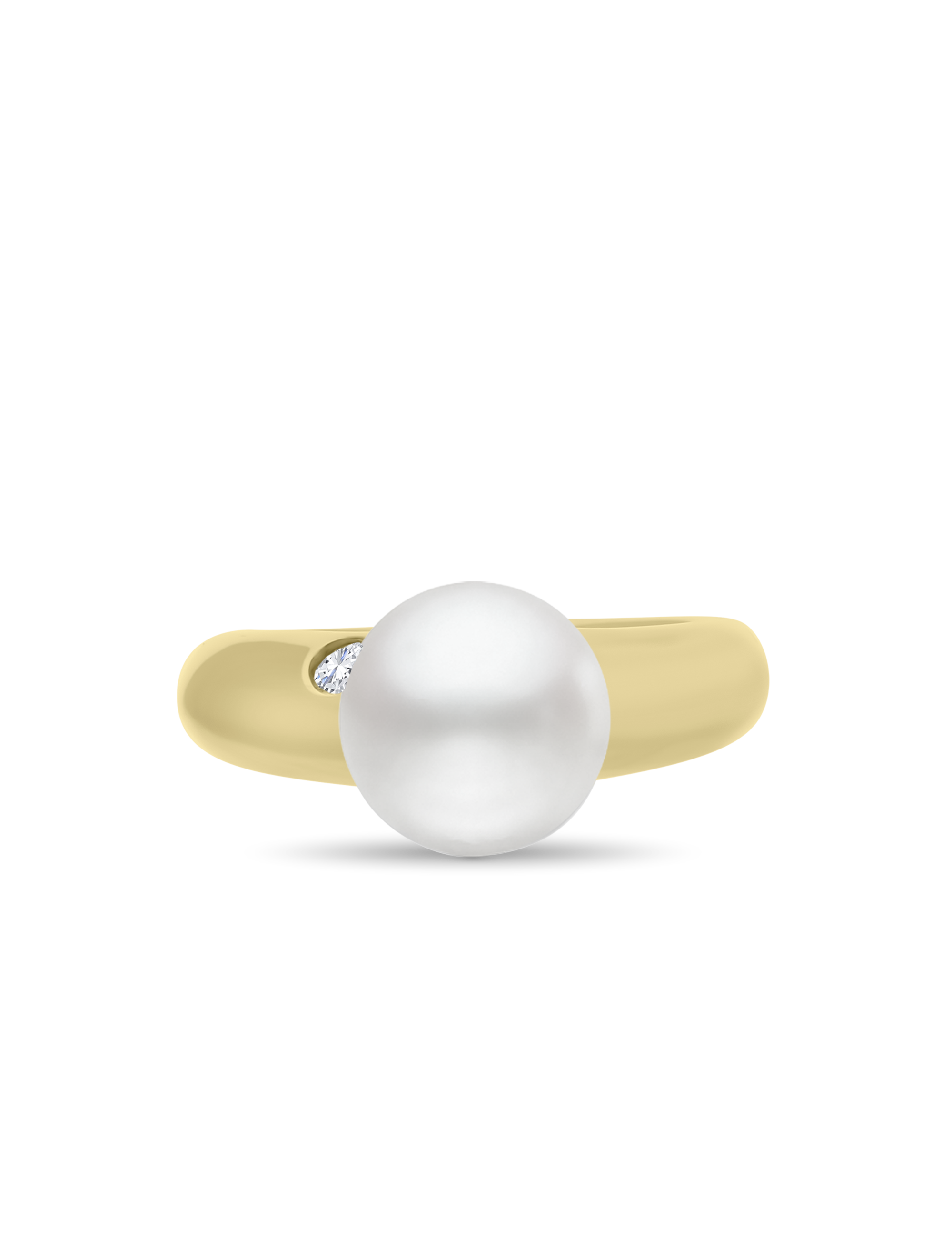 Ring 925 Silber goldplattiert mit Perle_16425_3
