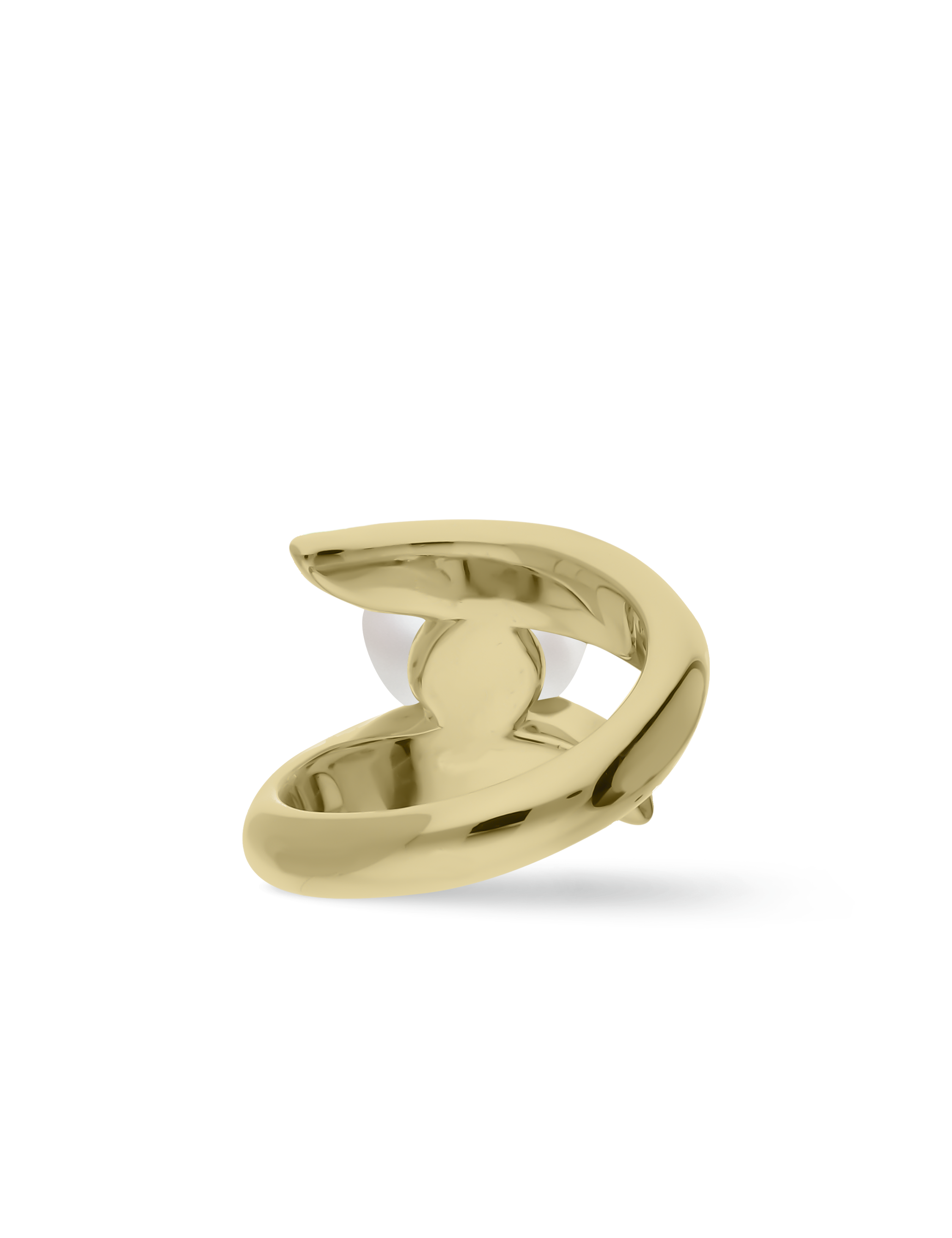 Ring 925 Silber goldplattiert mit Perle 10mm_15554_3