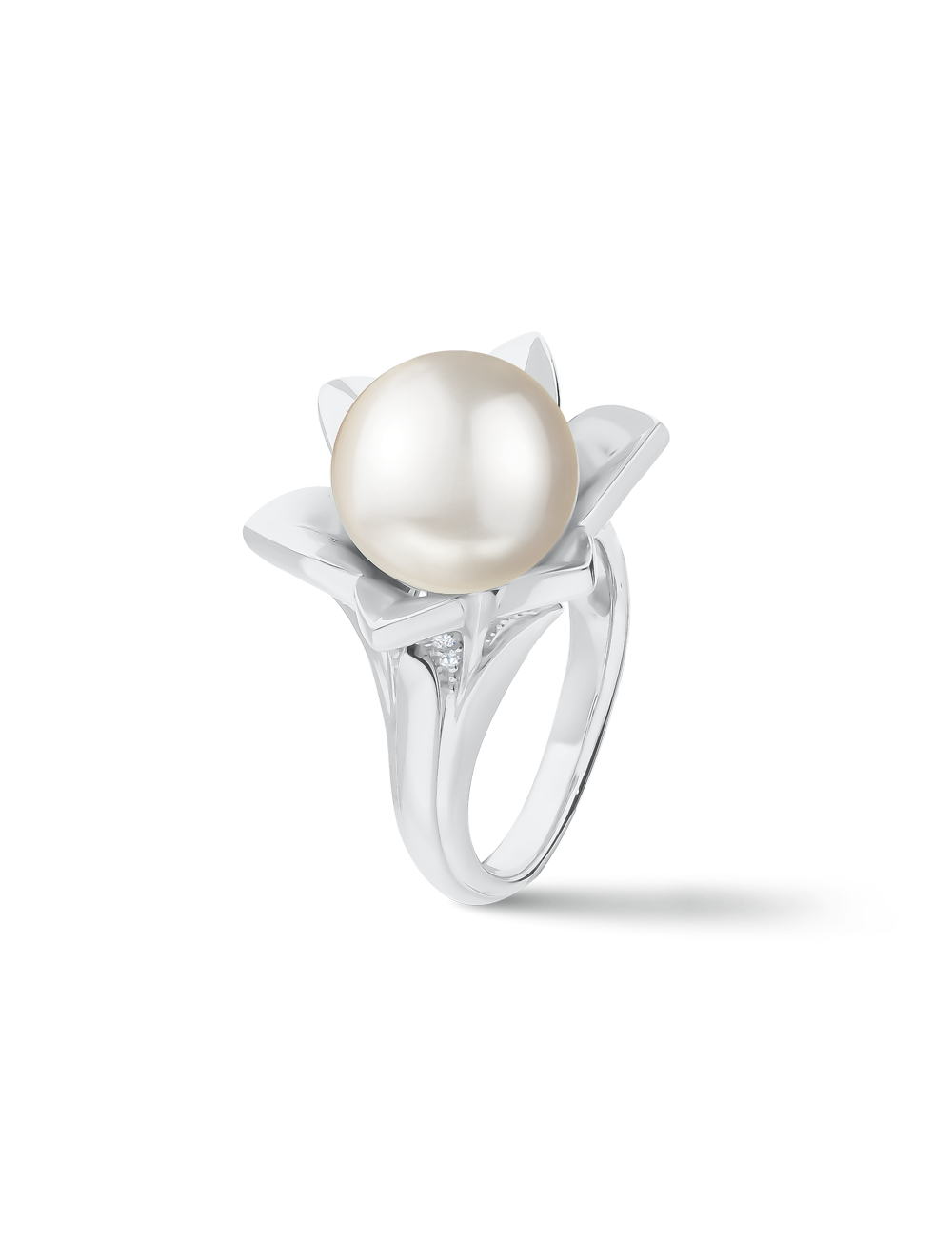 Ring, 925/- Silber mit Perle