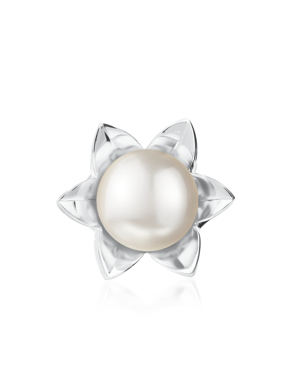 Ring 925 Silber rhodiniert mit Perle 91430_2