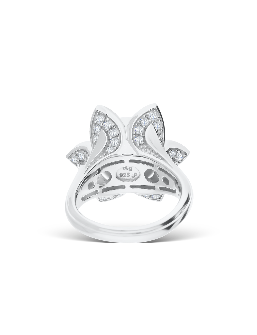 Ring 925 Silber rhodiniert mit Perle 91430_3