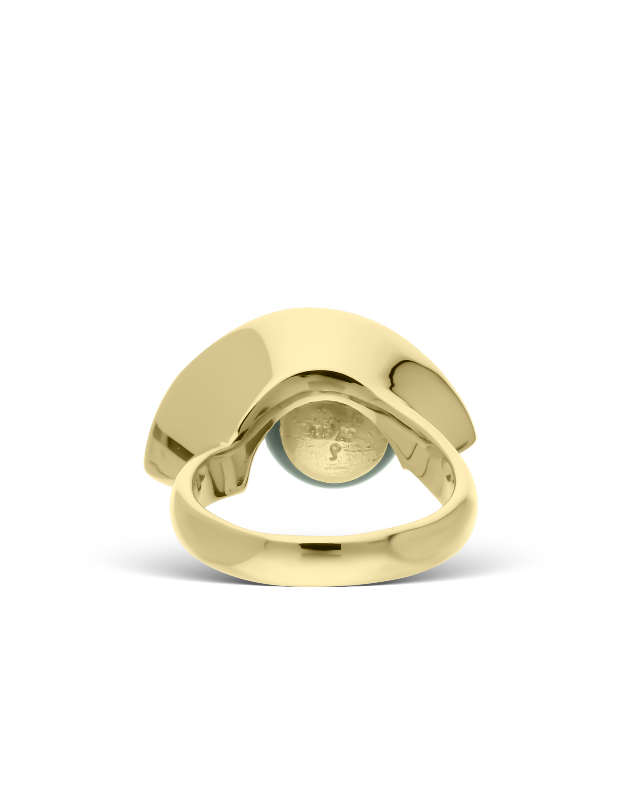Ring 925 goldplattiert mit Perle 10mm_15685_3