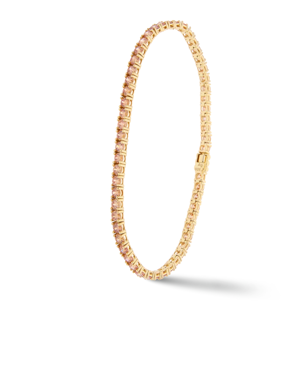 Silber Armband mit Zirkonia