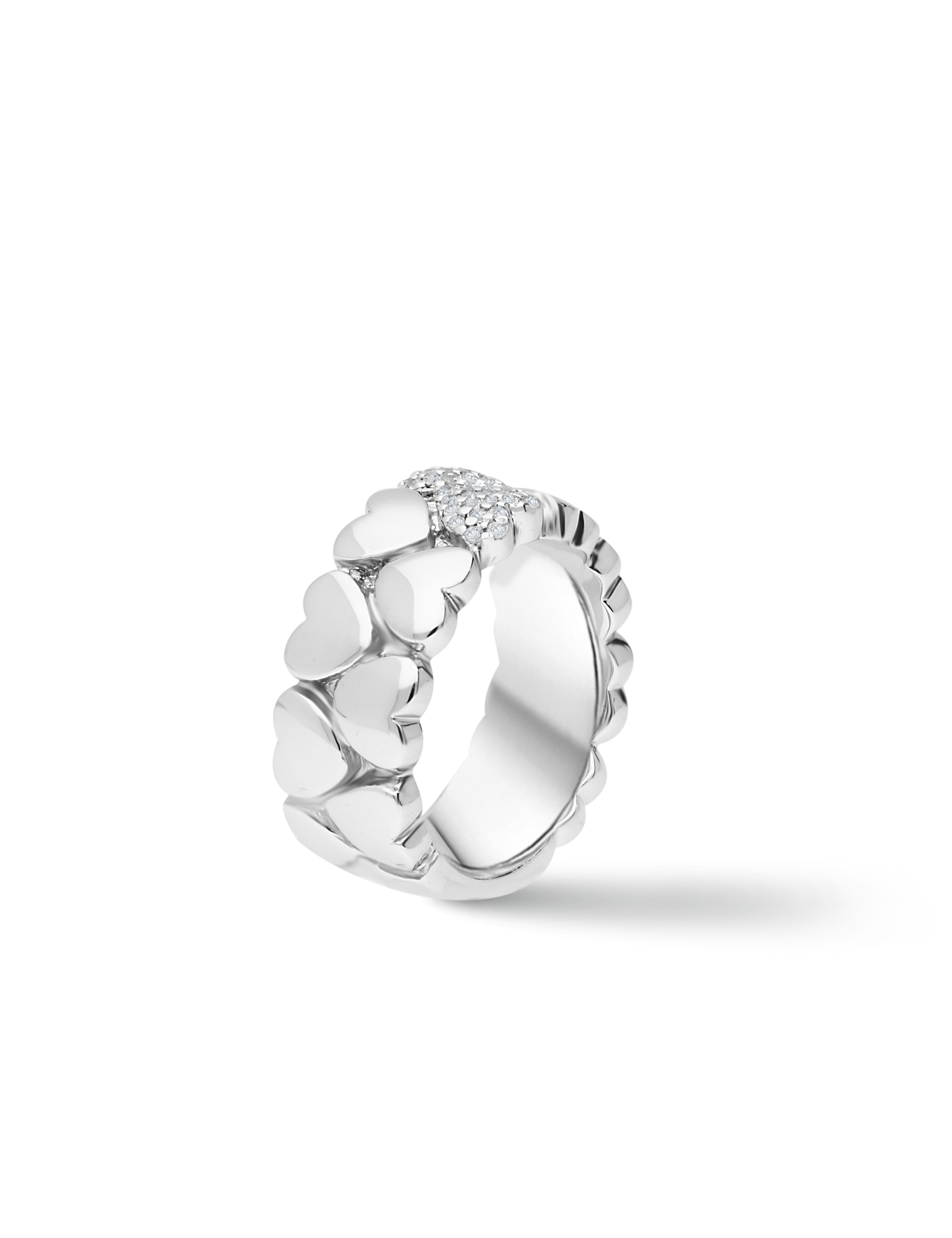 Charming Ring, 925/- Silber mit Zirkonia
