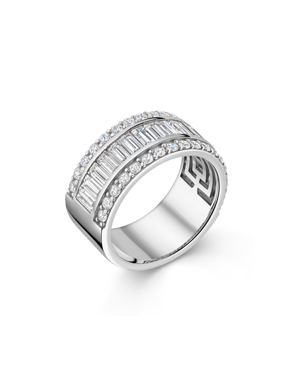 Ring 925/- Silber mit Zirkonia