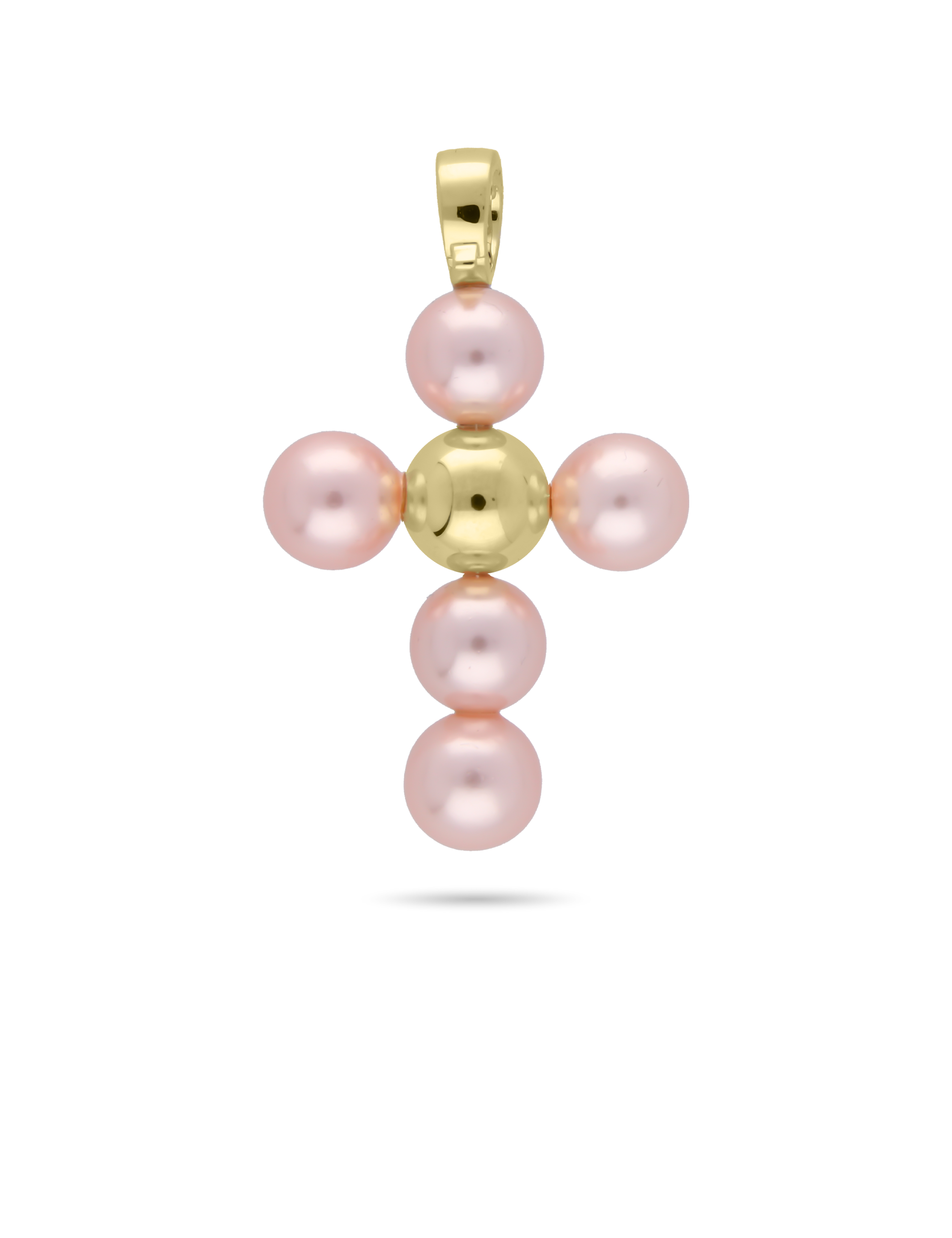 #Muschelkernperle_rosa