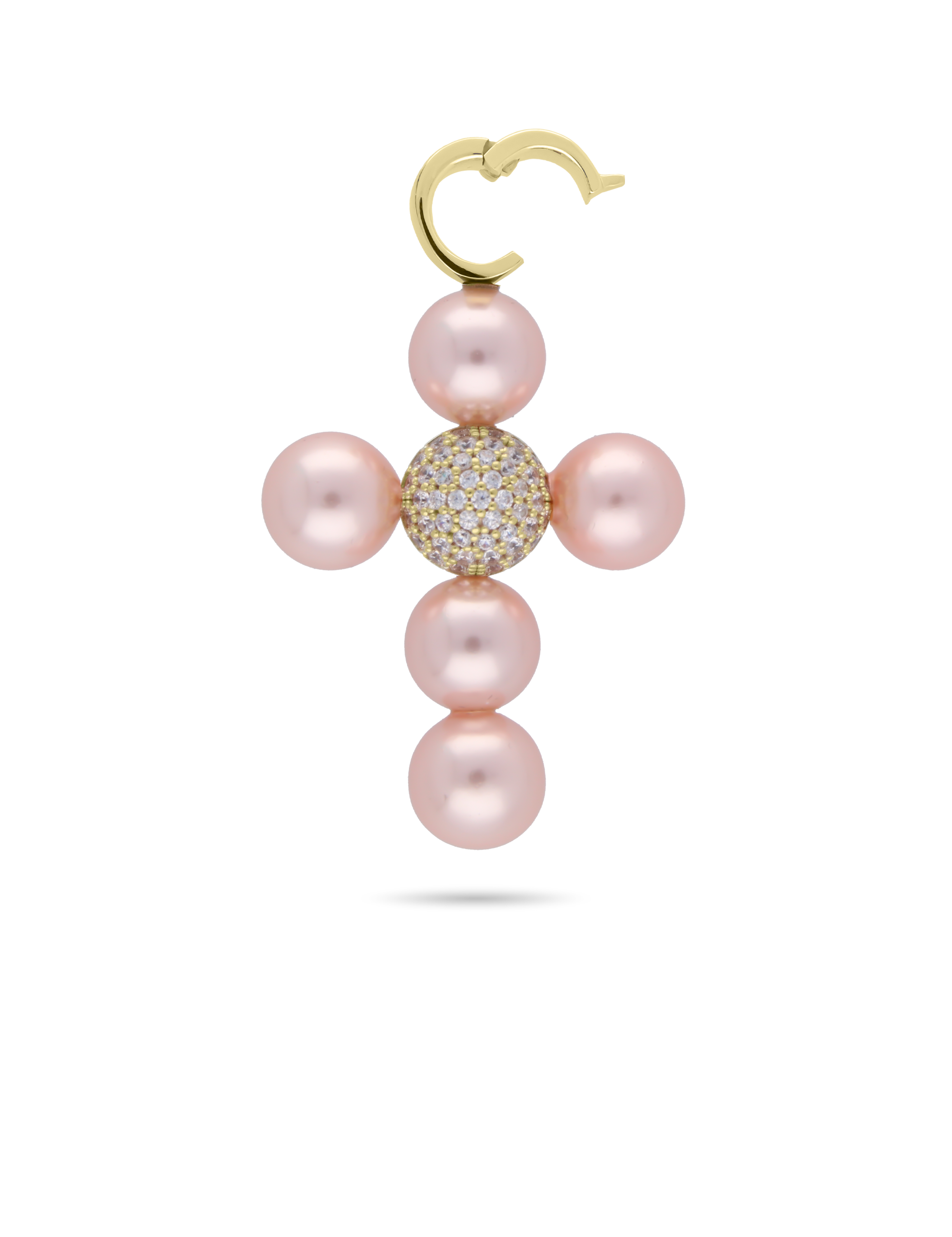 #Muschelkernperle_rosa
