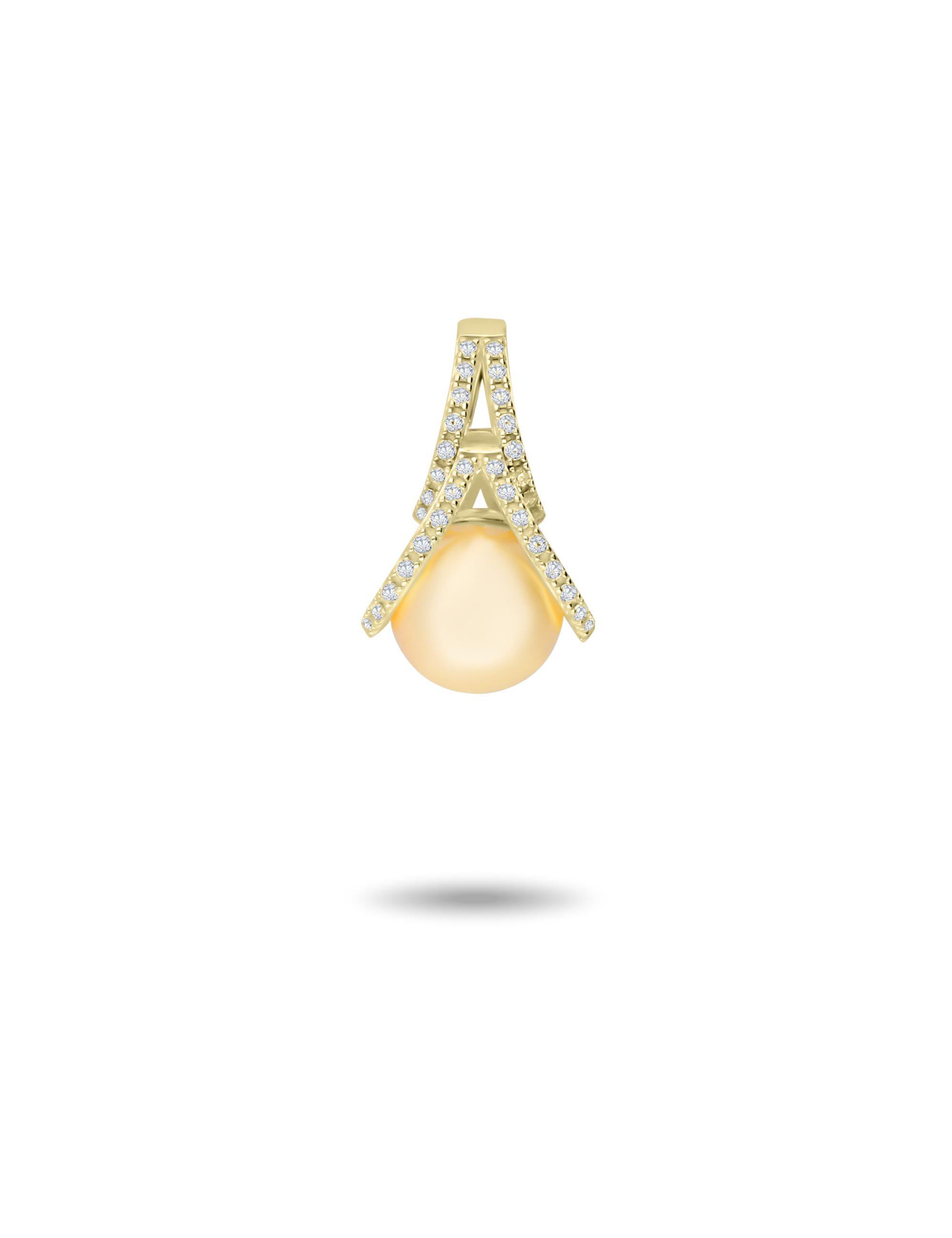 Anhänger, 925/- Silber mit Perle 11mm