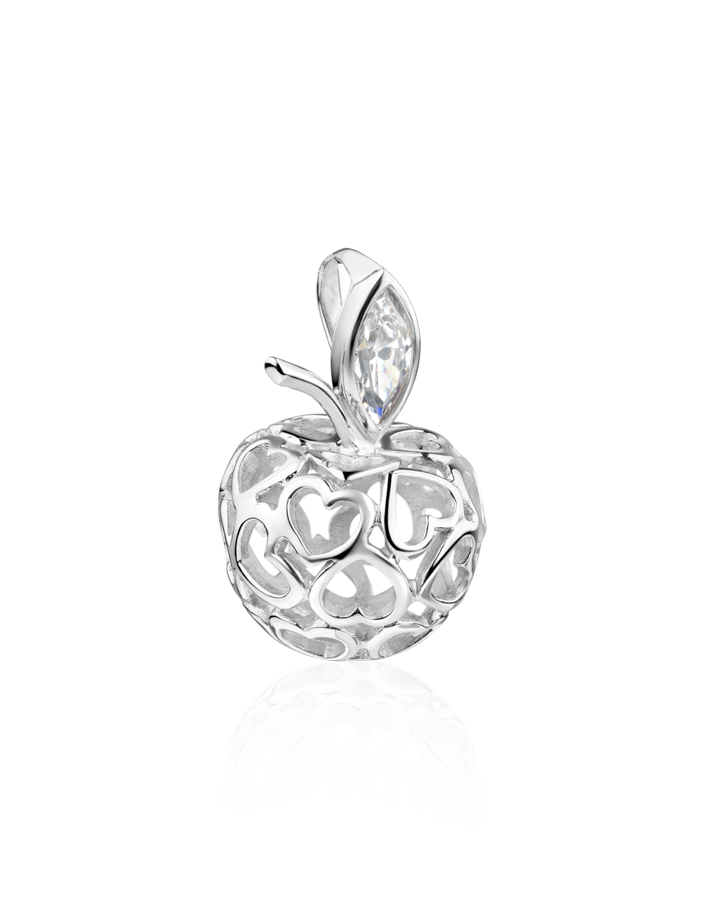 Anhänger "Apfel" 925/- Silber