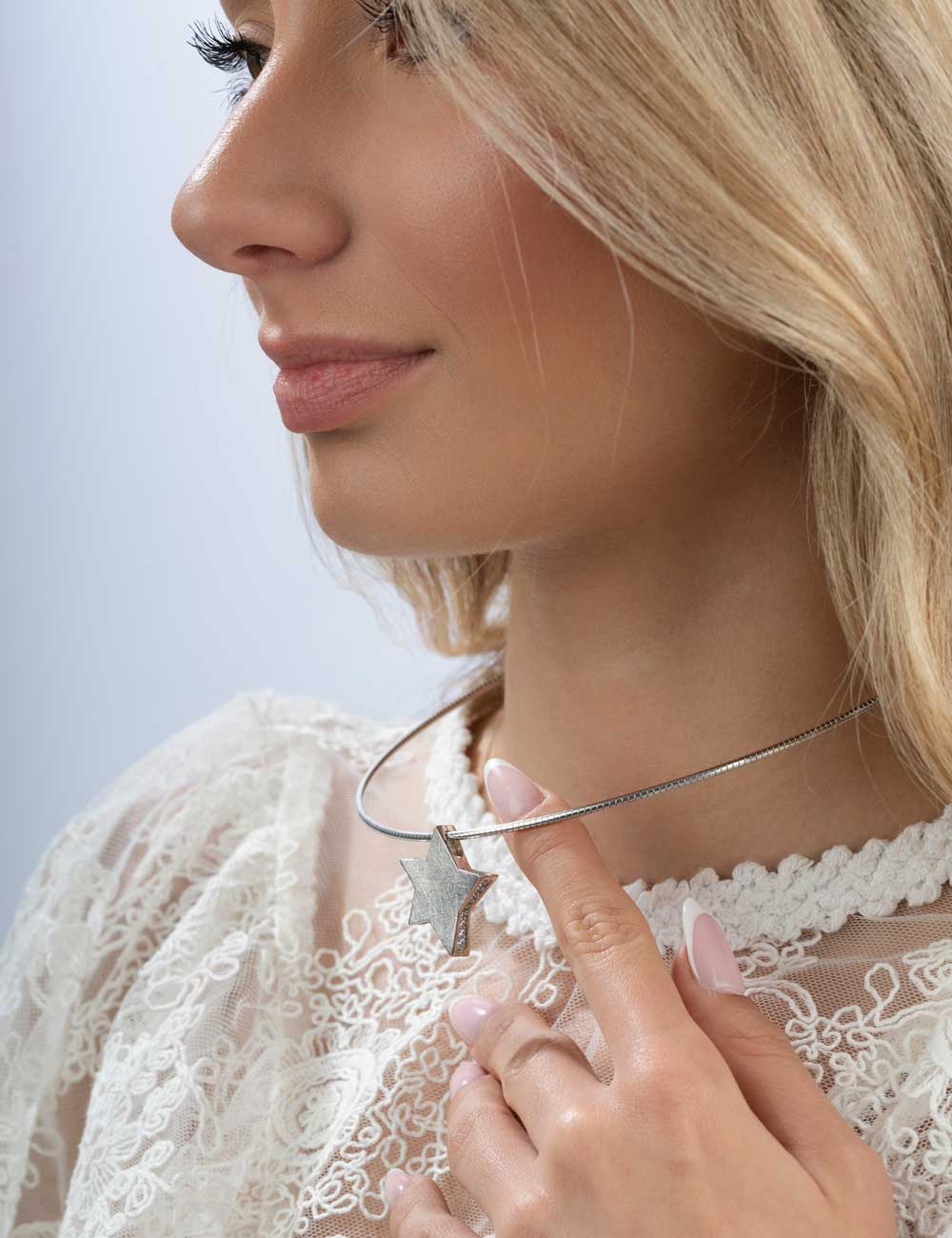 Anhänger "Stern" 925/- Silber