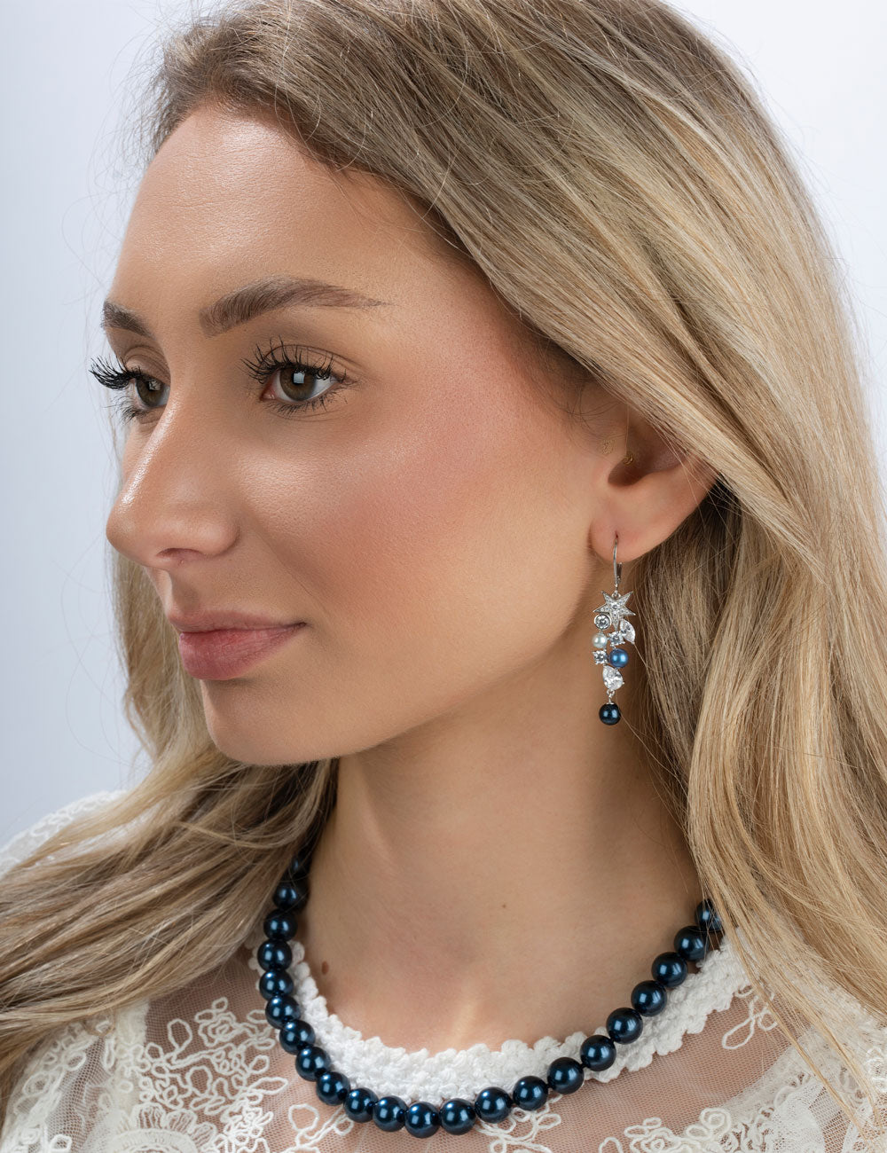 Ohrhänger "Stern" 925/- Silber