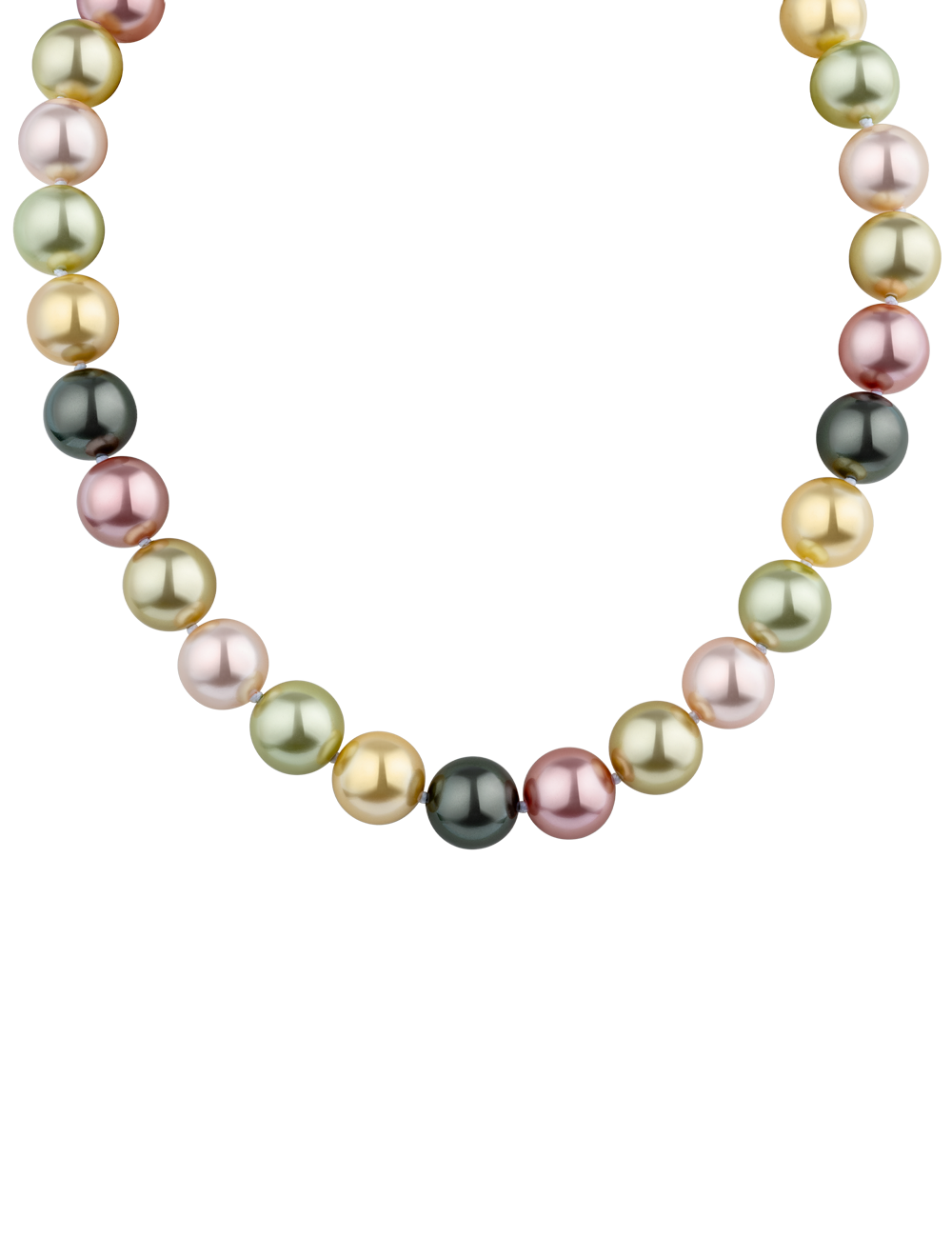 #Muschelkernperle_multi-champagner