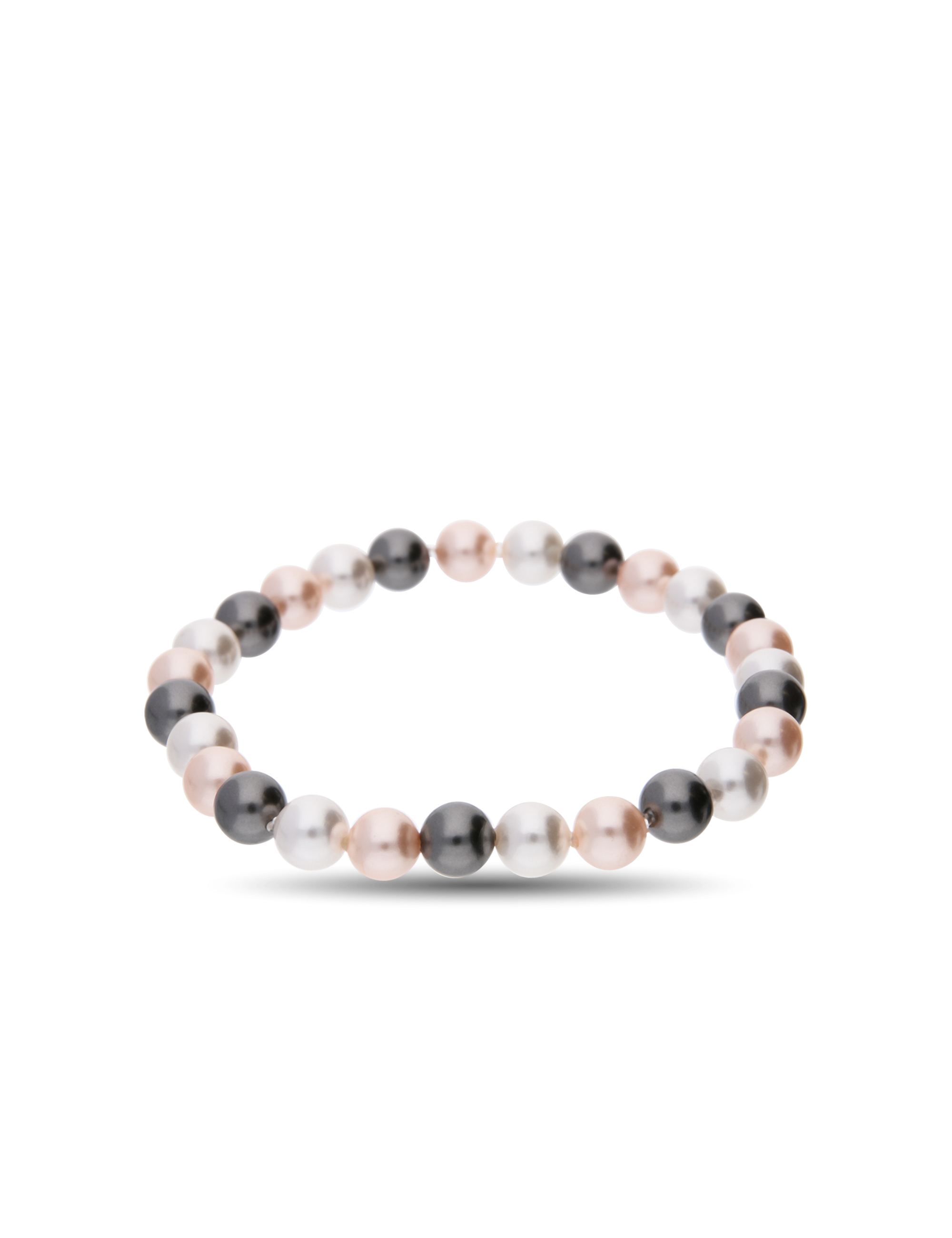 Perlenarmband 6mm multi flexibel
