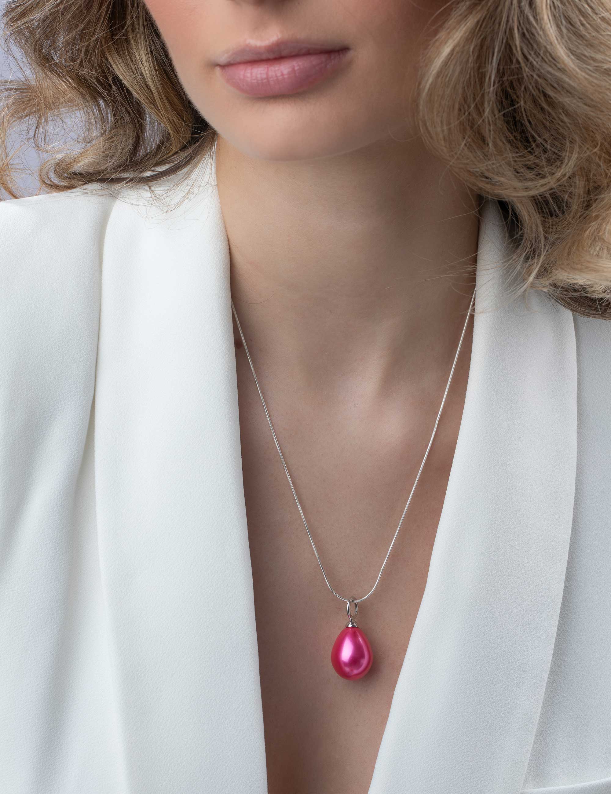 #Muschelkernperle_pink