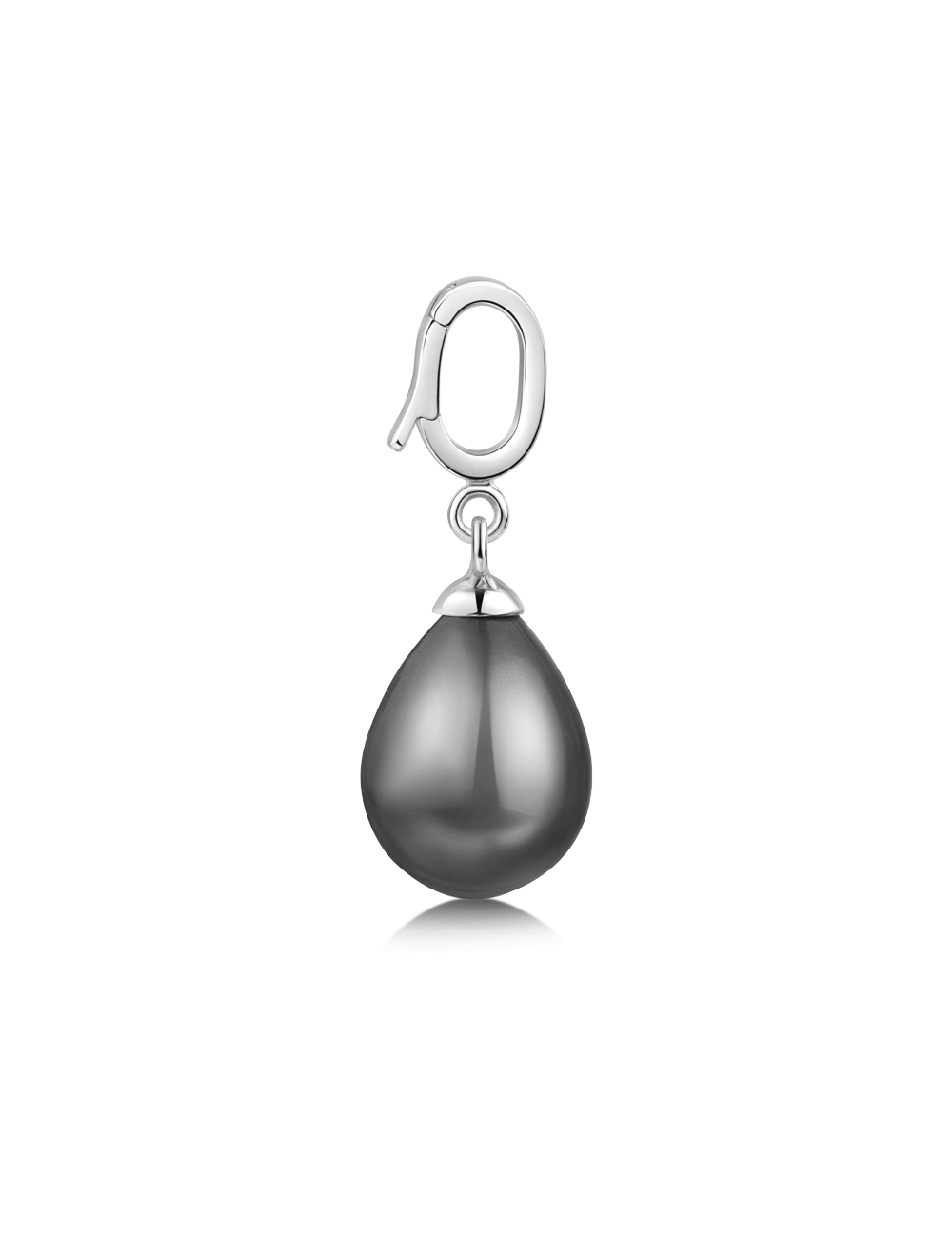 #Muschelkernperle_anthrazit