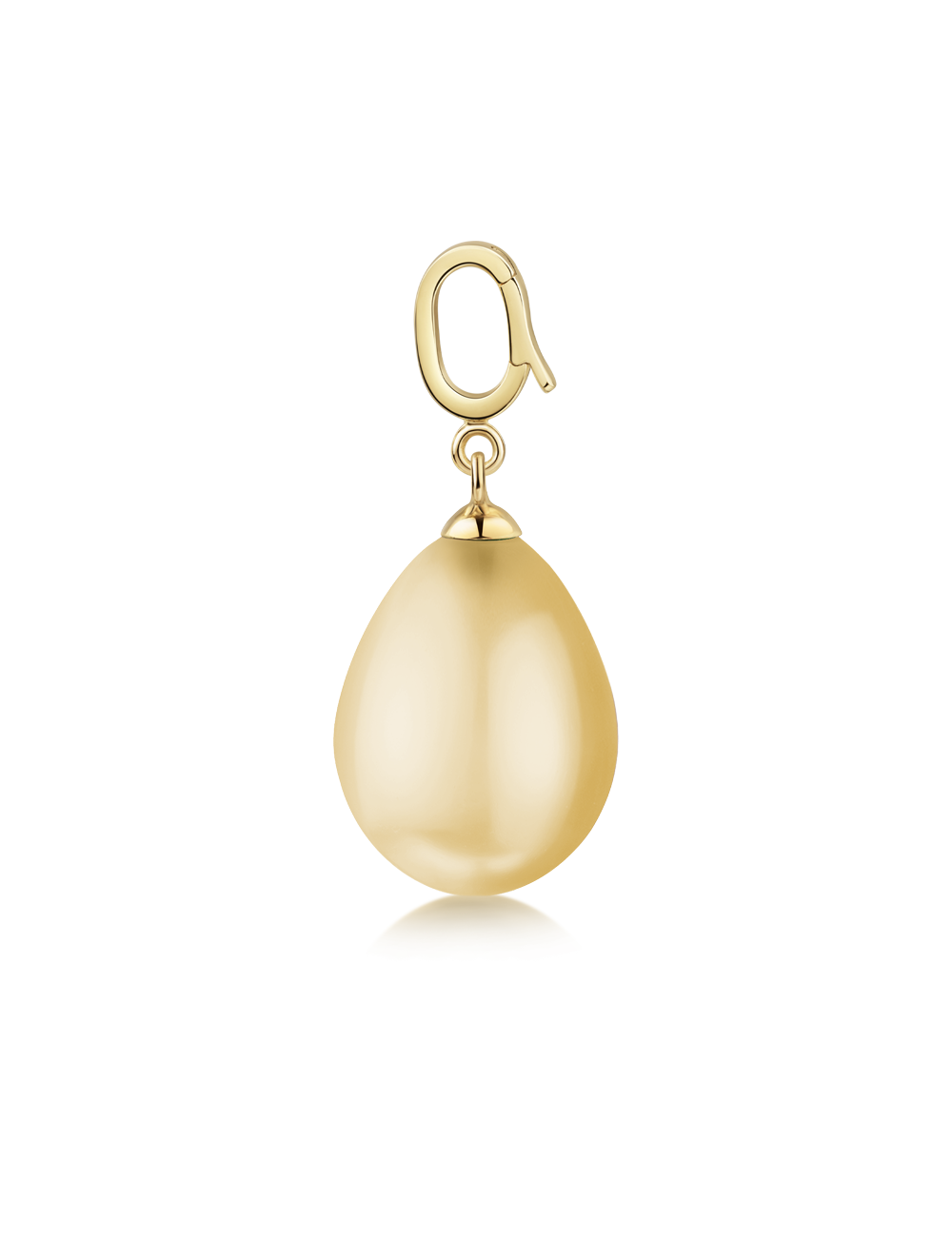 #Muschelkernperle_champagner