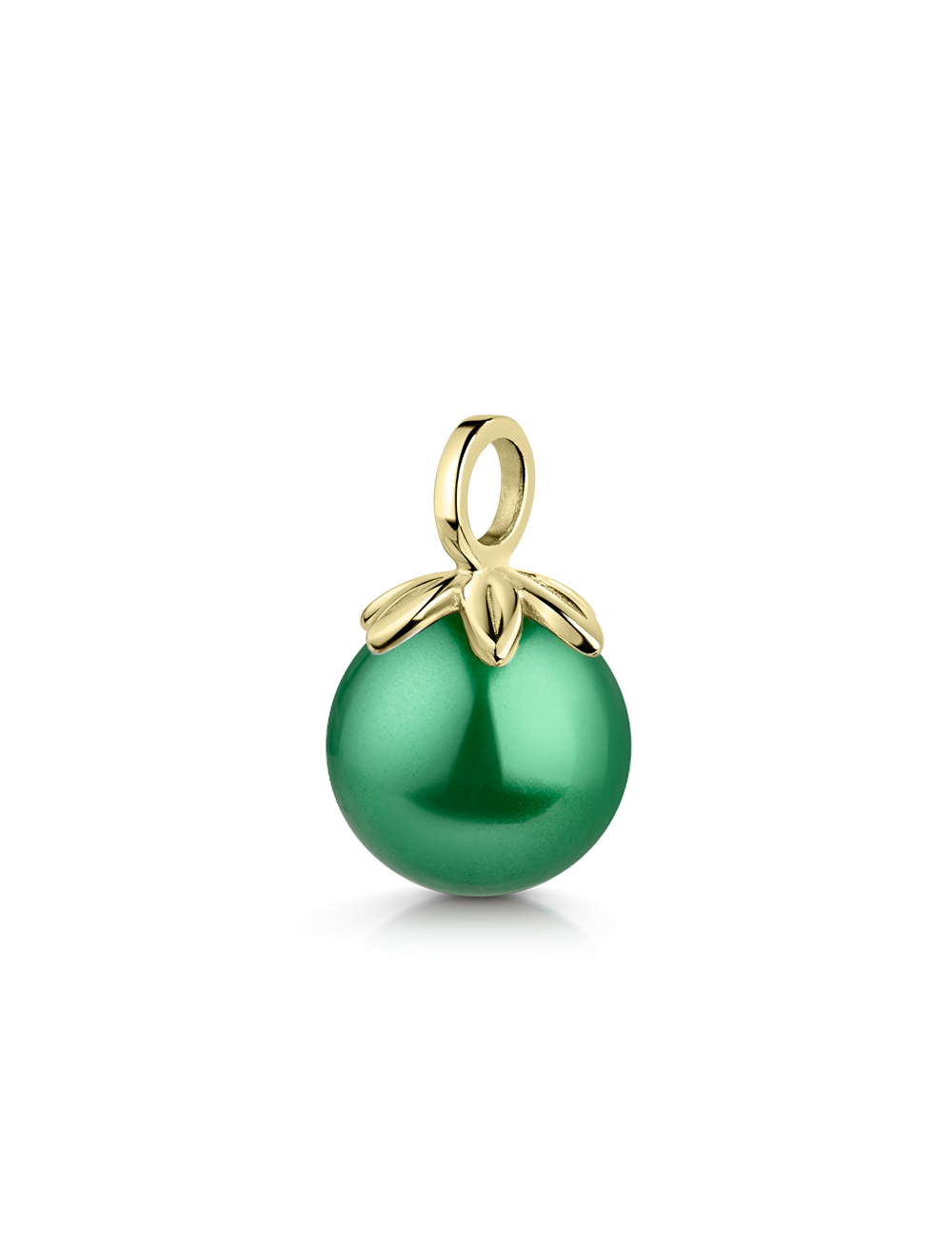 #Muschelkernperle_smaragd
