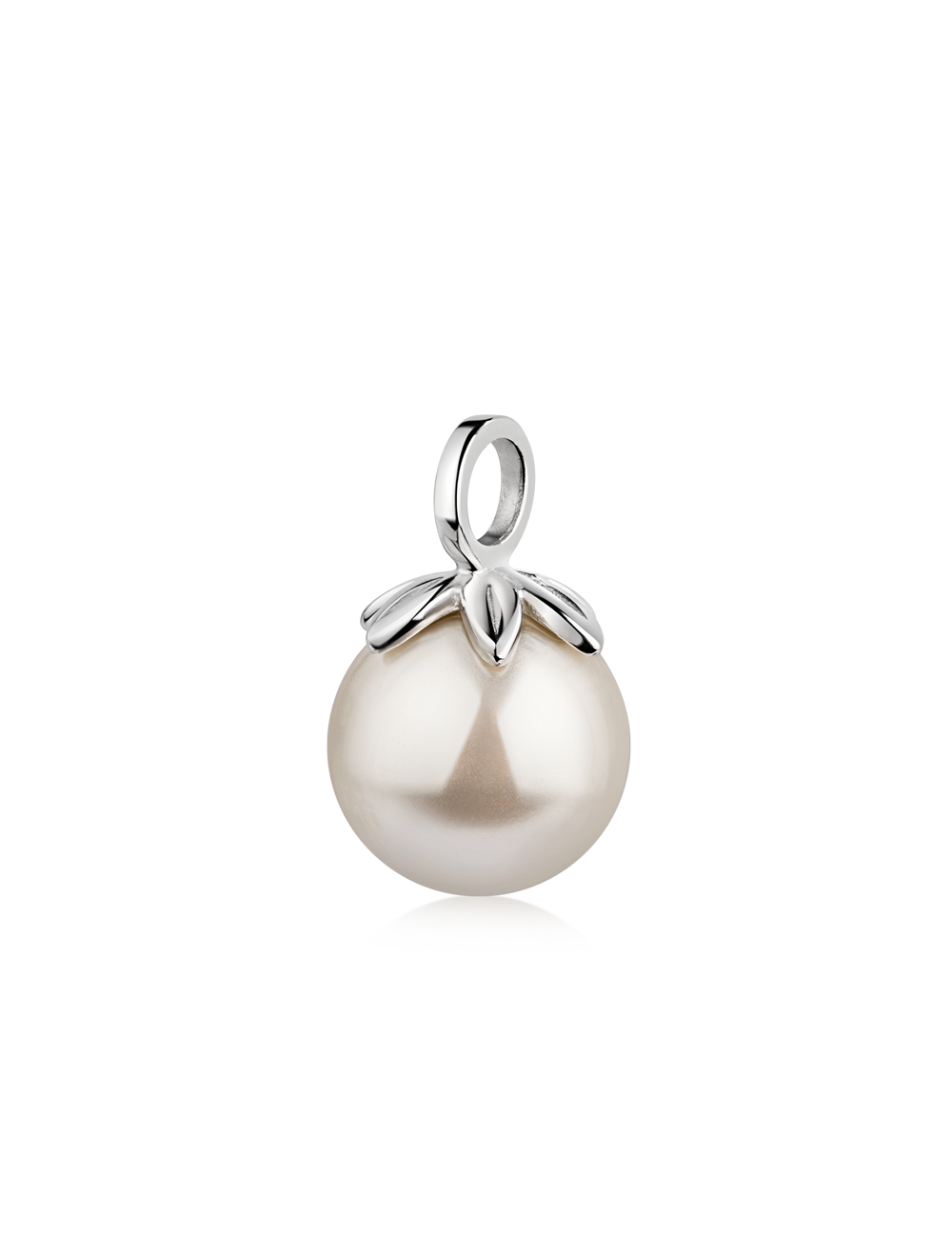 #Muschelkernperle_weiß