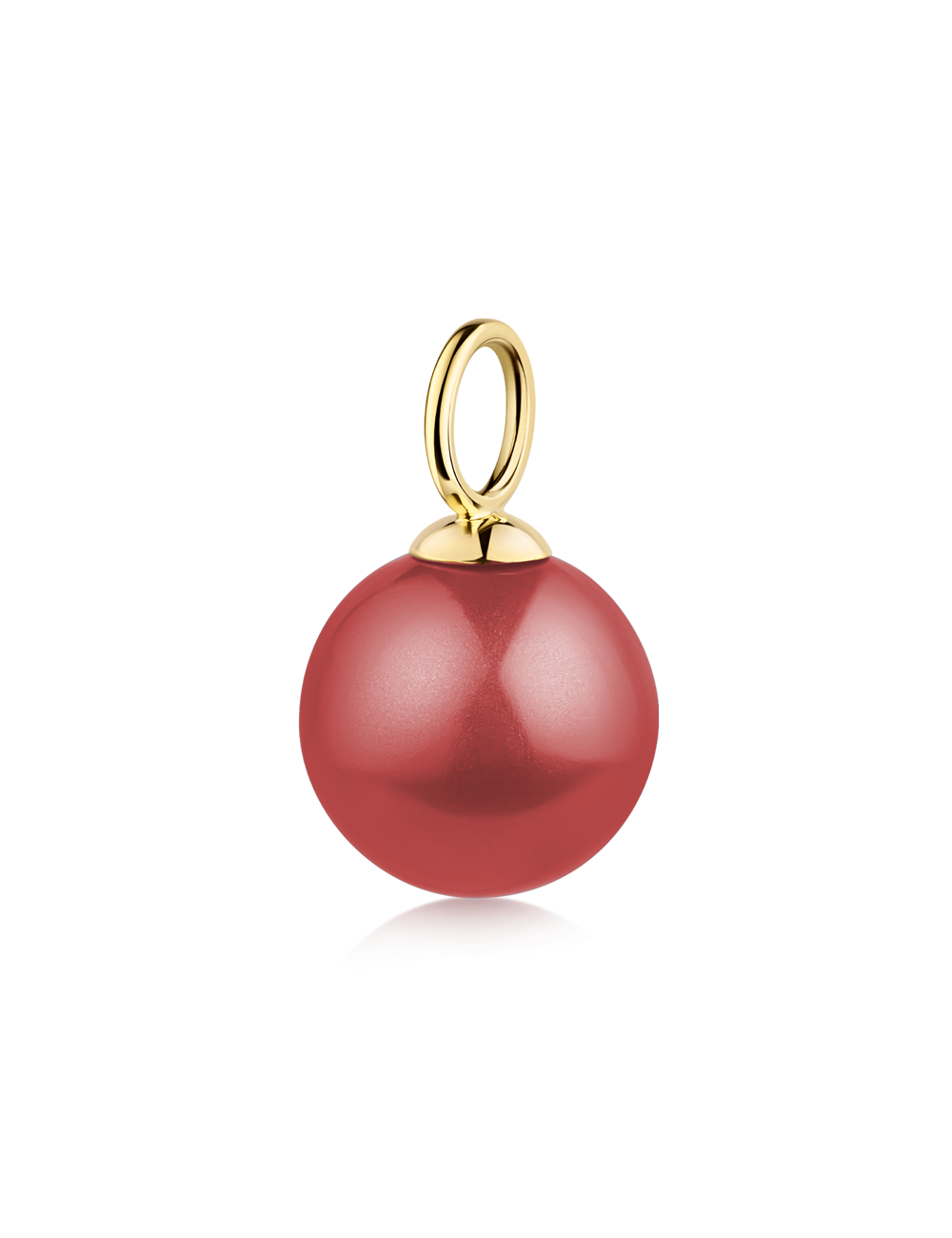 #Muschelkernperle_rot