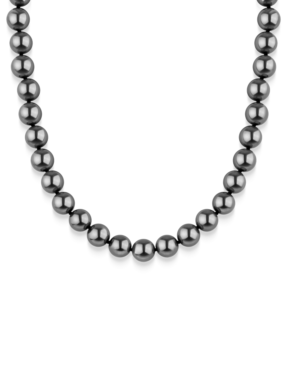 #Muschelkernperle_anthrazit