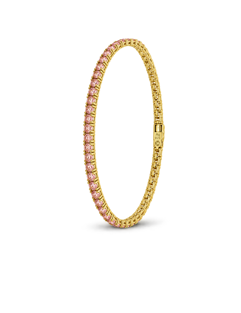 Silber Armband mit Zirkonia
