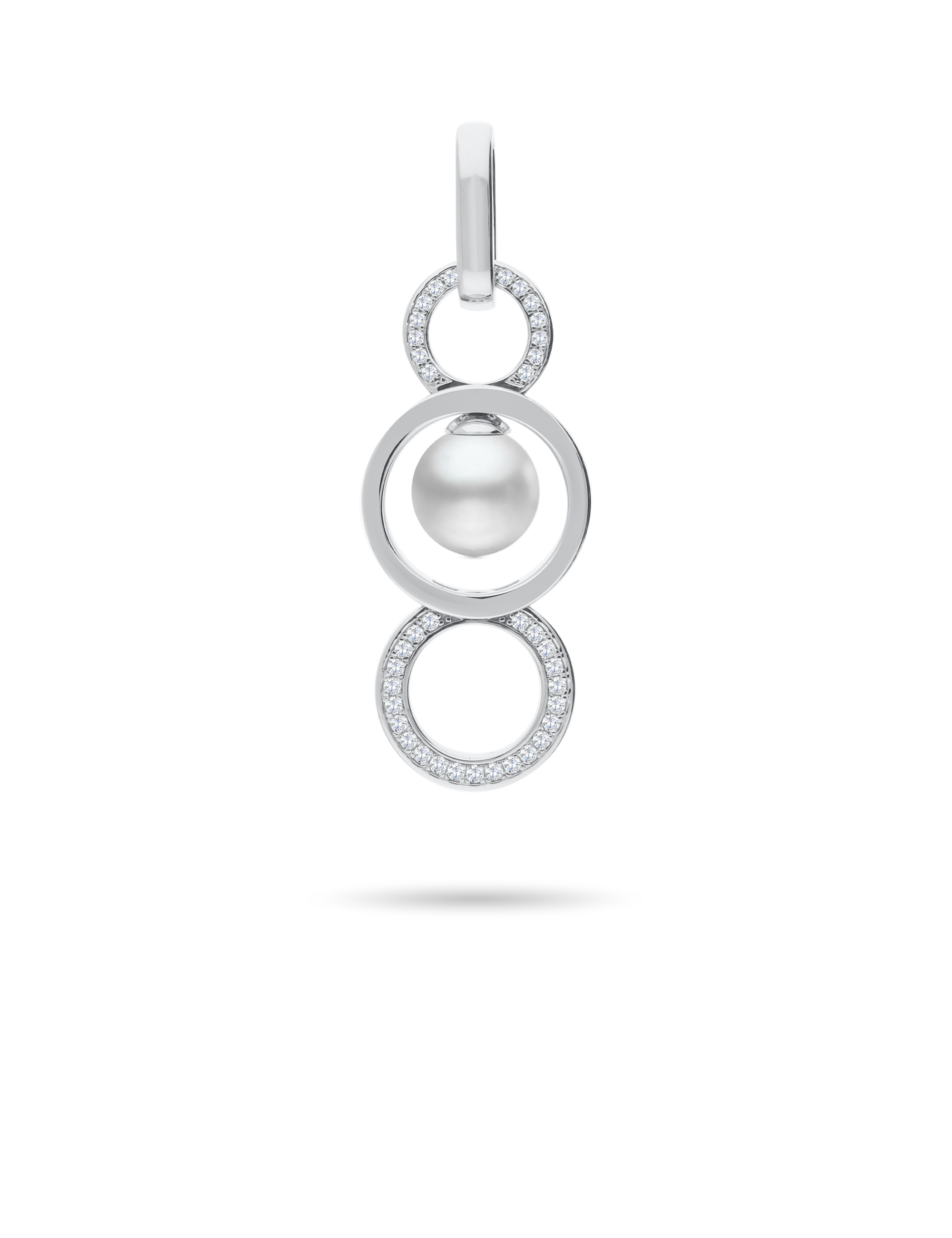 Anhänger, 925/- Silber mit Perle