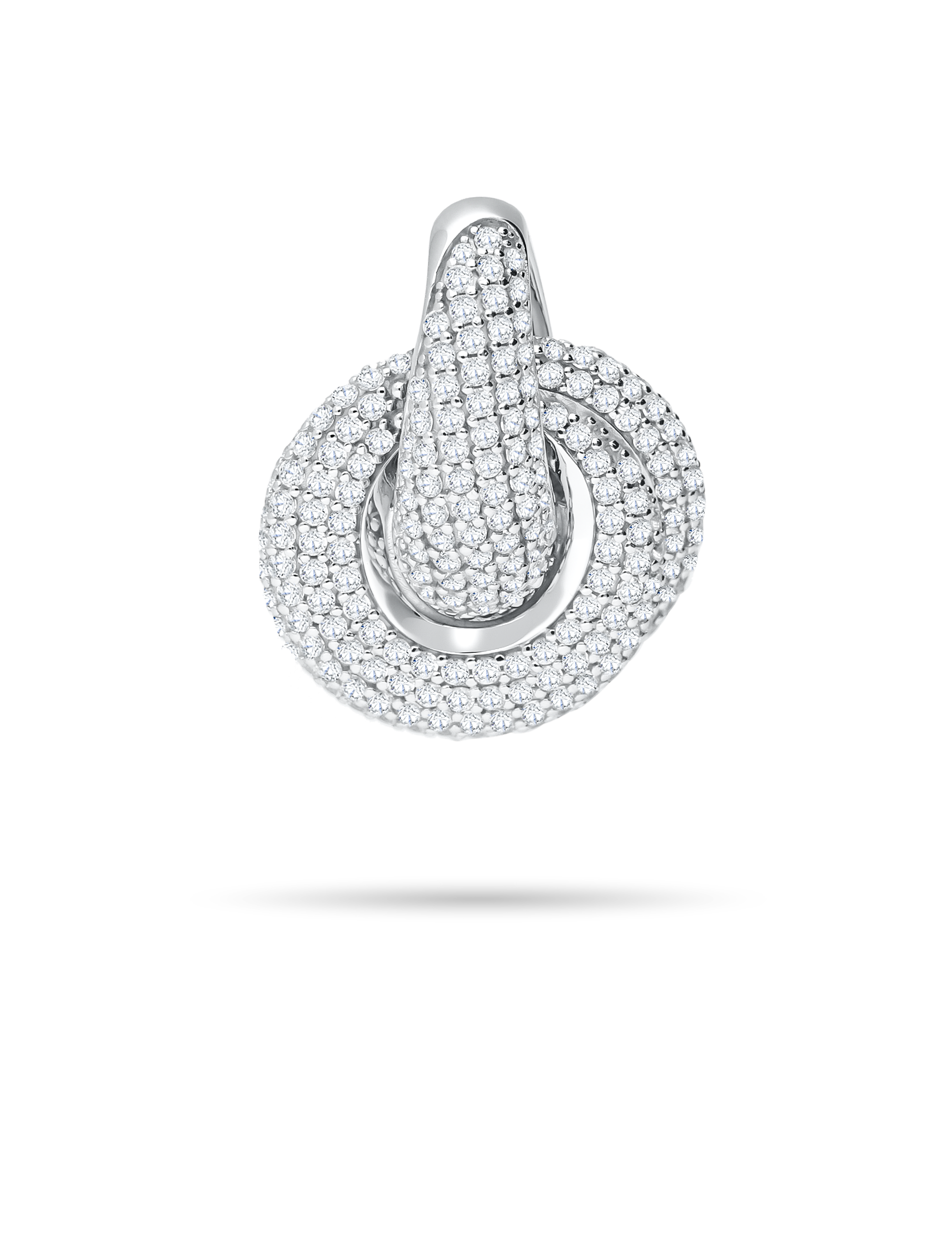 Anhänger, 925/- Silber mit Zirkonia