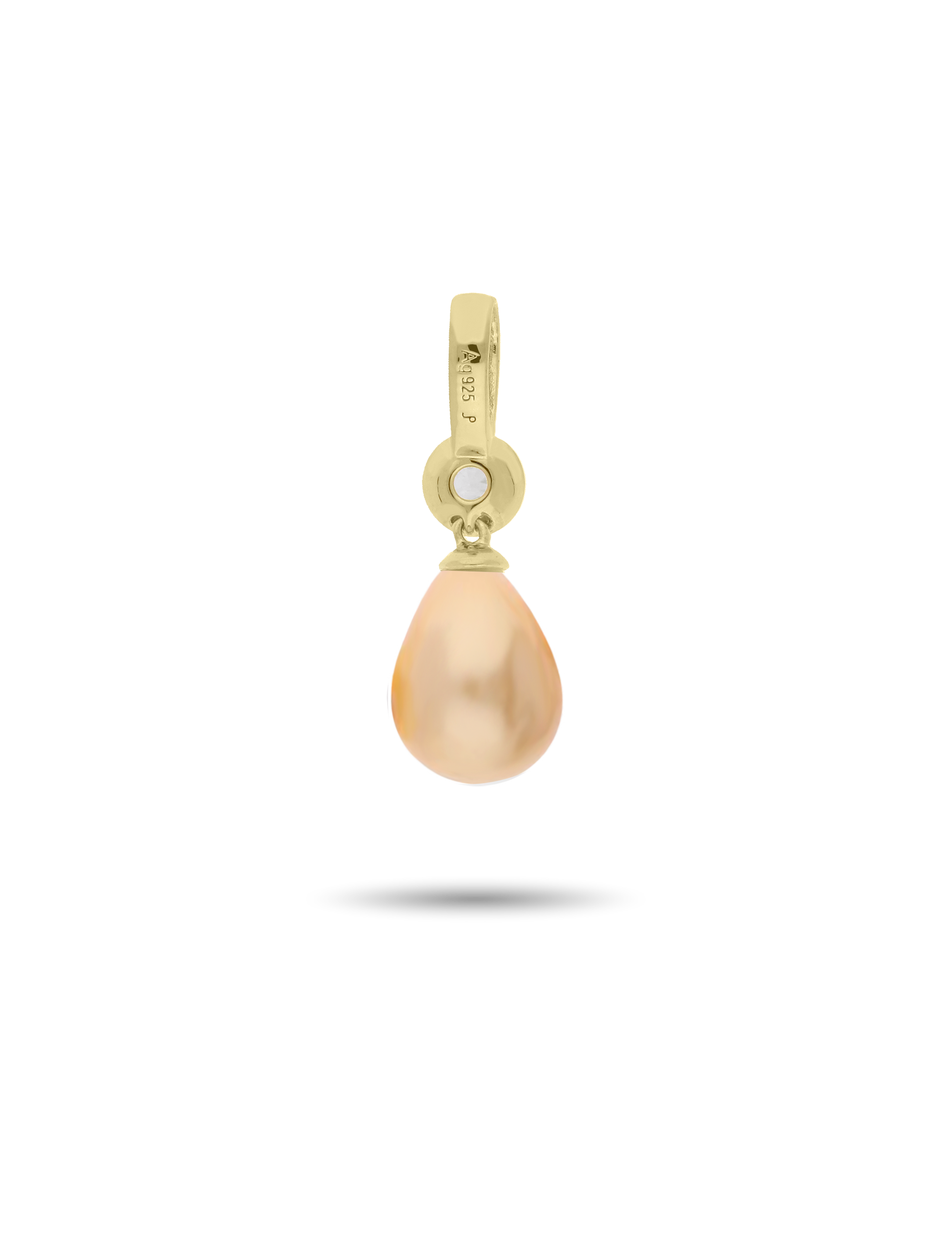 #Muschelkernperle_orange