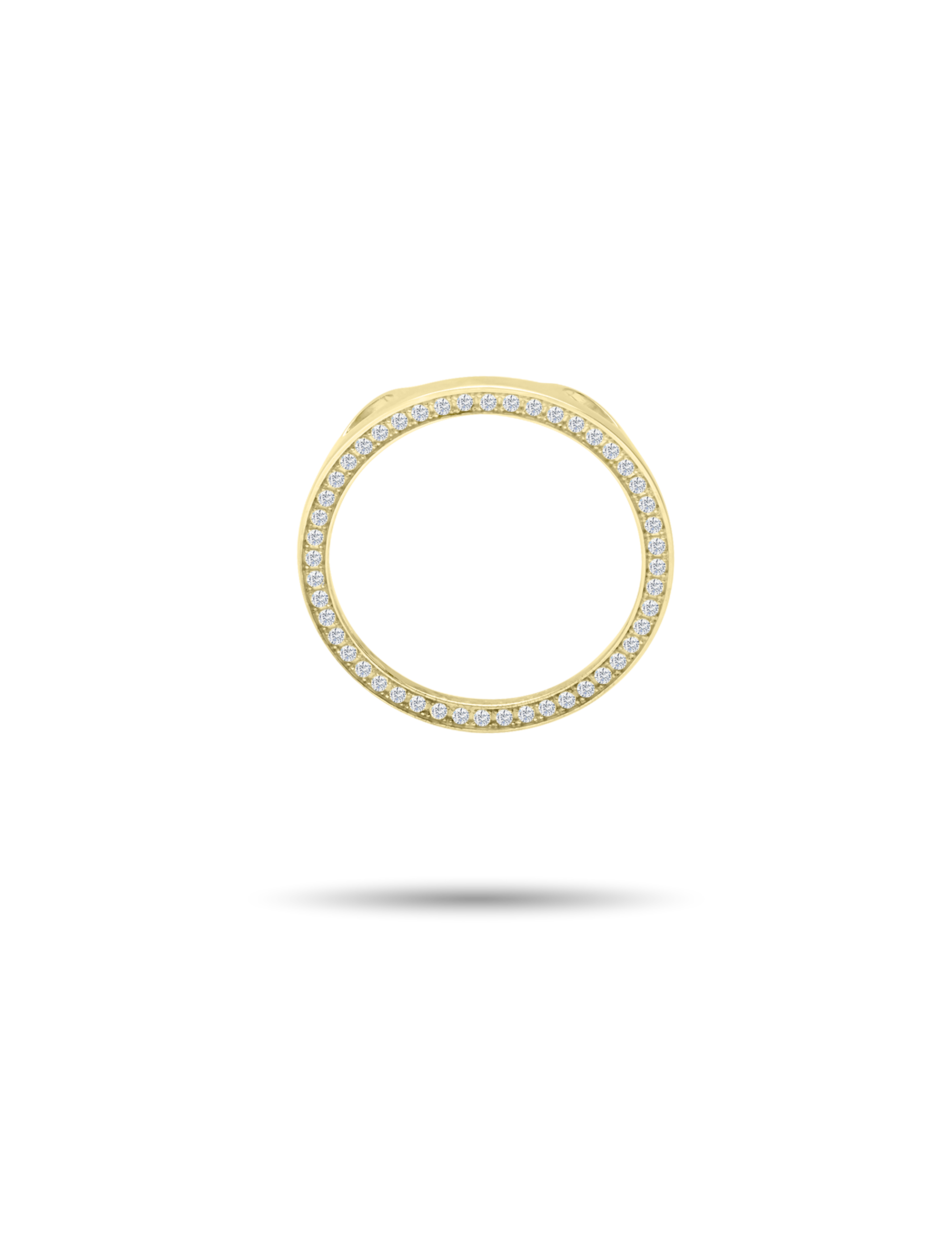 Anhänger, 925/- Silber goldplattiert mit Zirkonia
