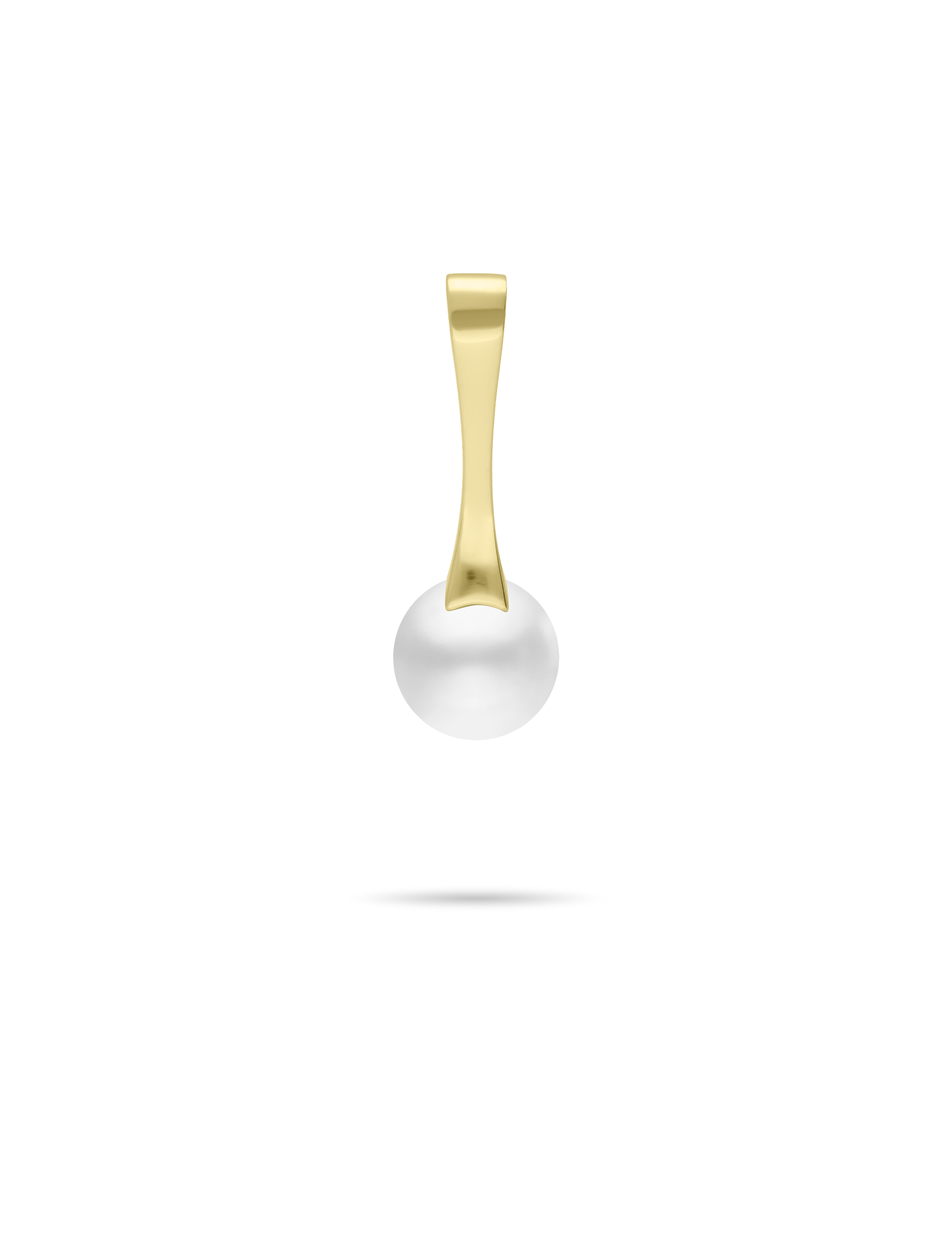 Anhänger, 925/- Silber mit Perle 14mm