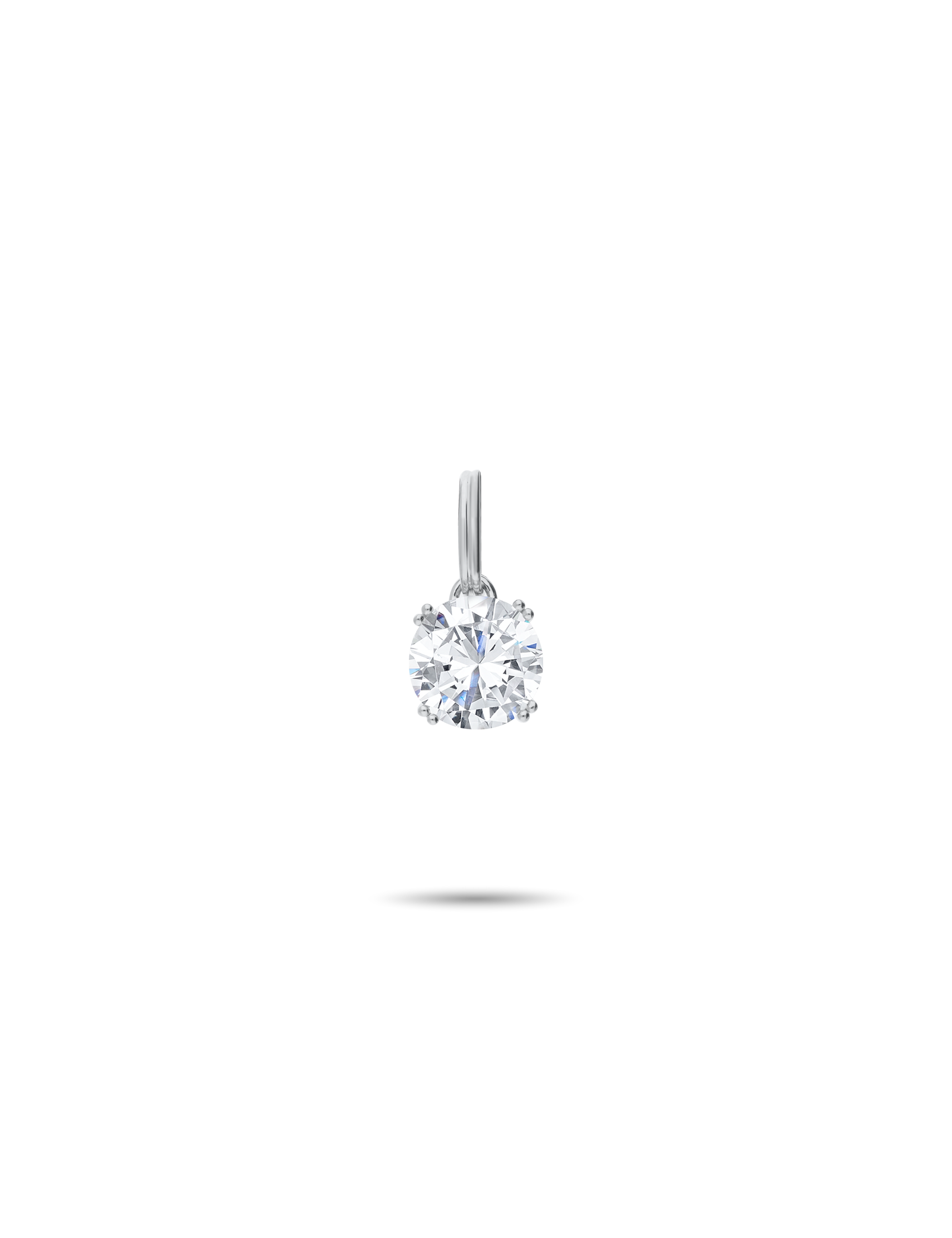 Anhänger, 925/- Silber mit Zirkonia