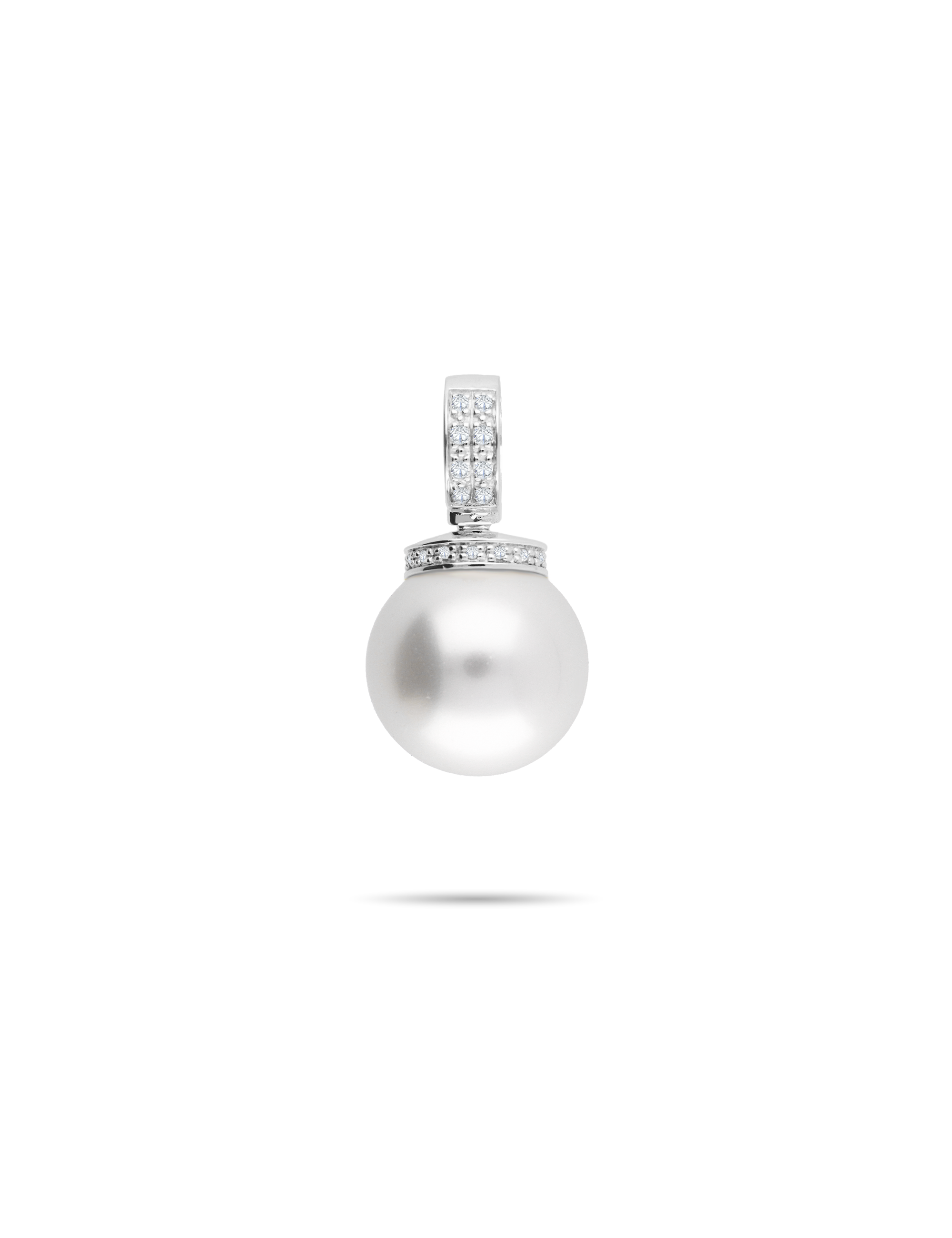 #Legierung_rhodiniert #Muschelkernperle_weiß