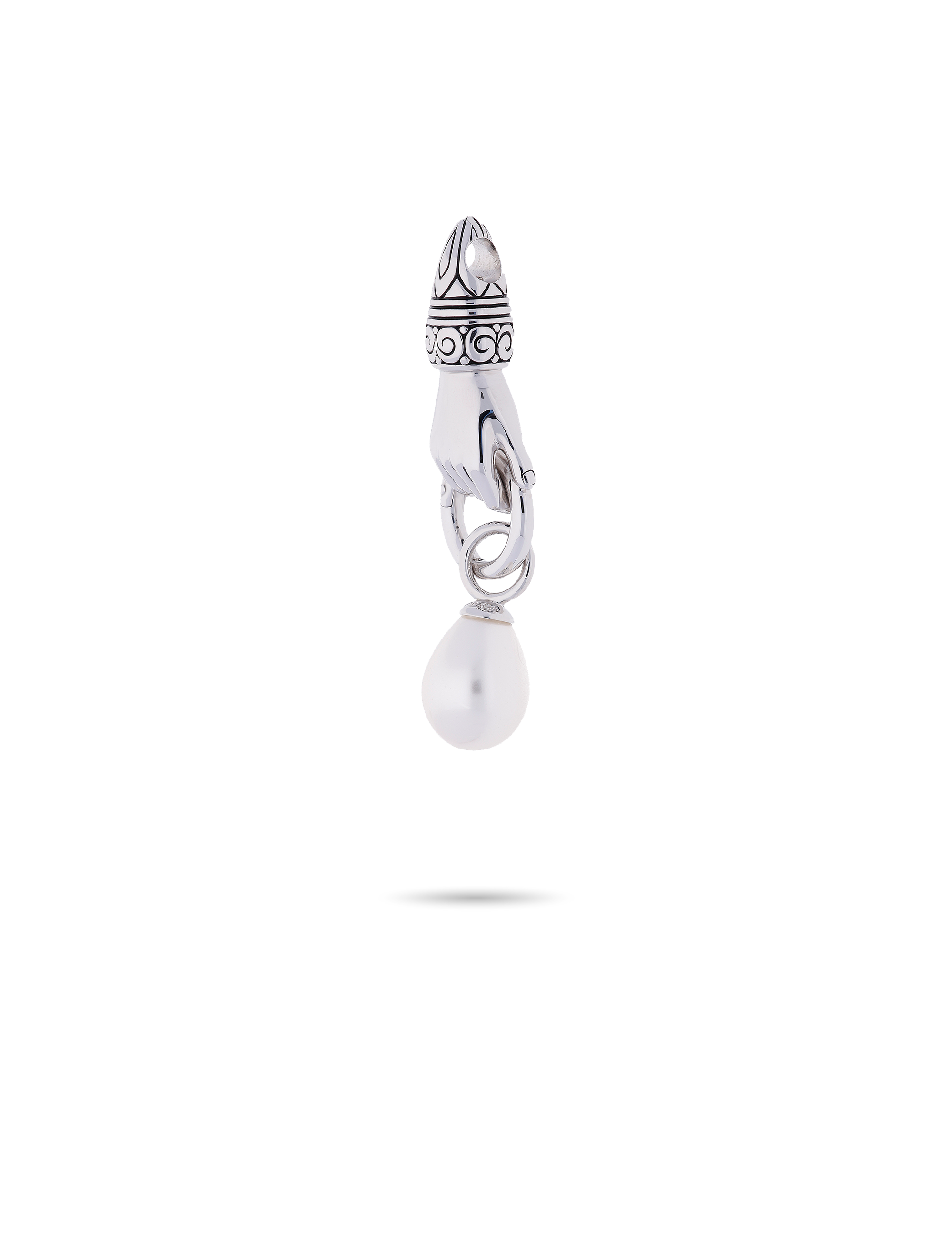Anhaenger 925 Silber rhodiniert mit Perleinhaenger_92320_2