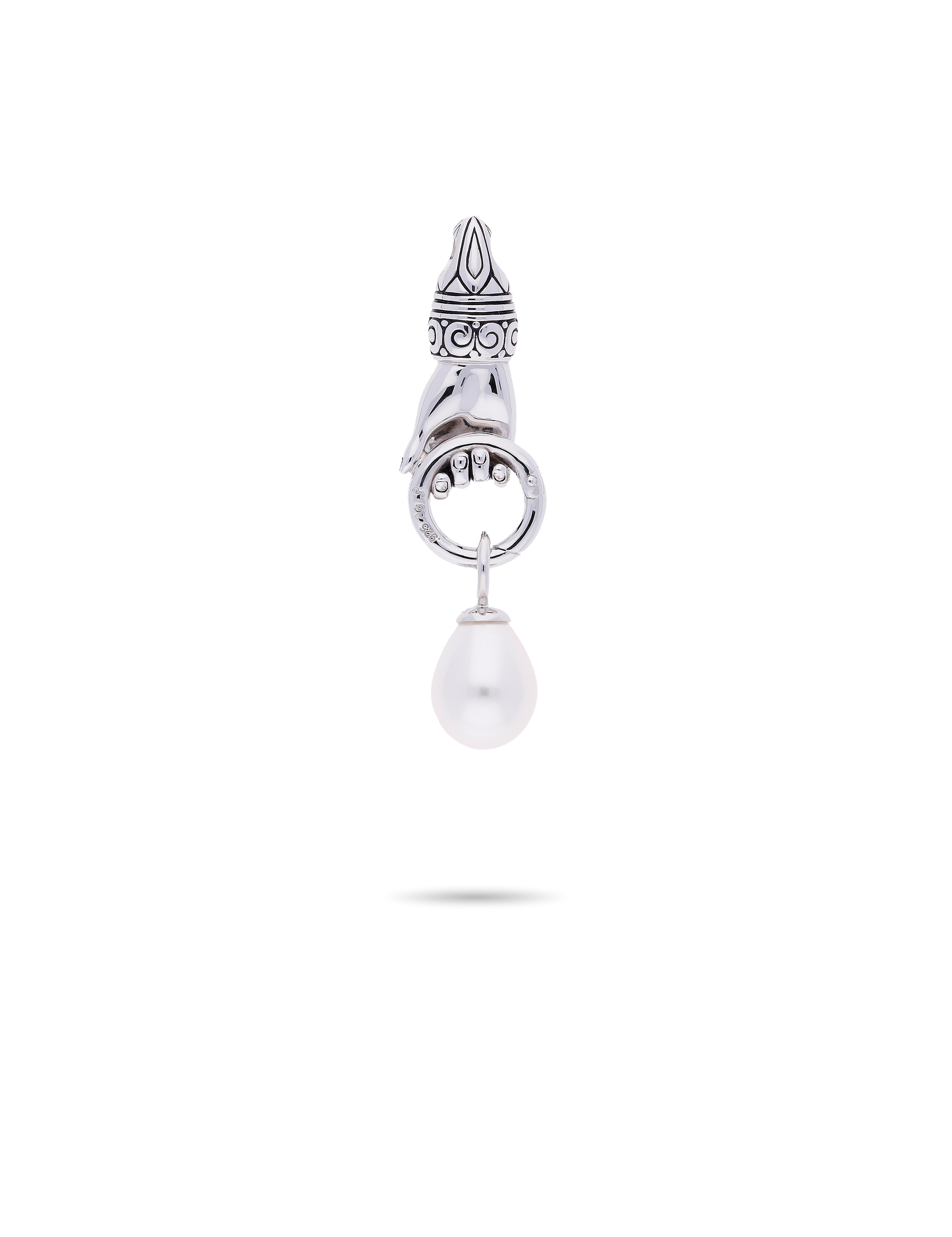 Anhaenger 925 Silber rhodiniert mit Perleinhaenger_92320_3