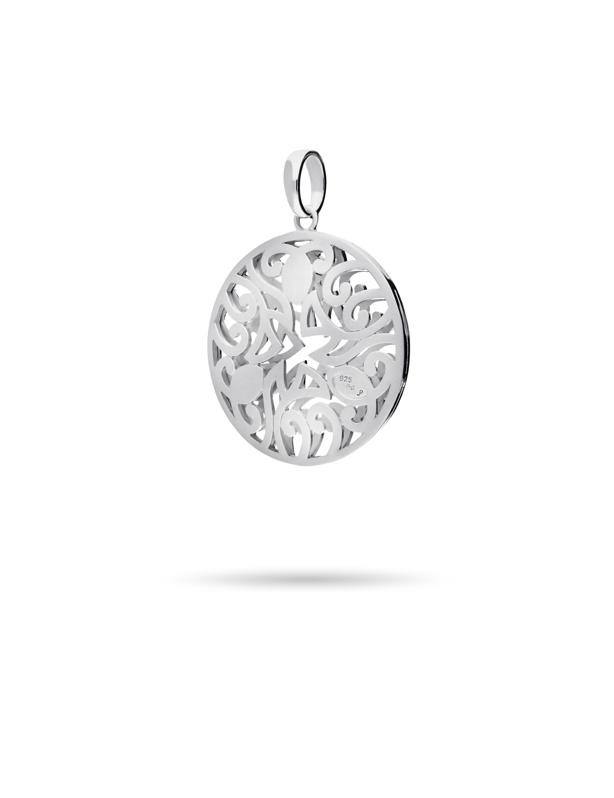 Anhaenger 925 Silber rhodiniert mit Zirkonia_92512_2