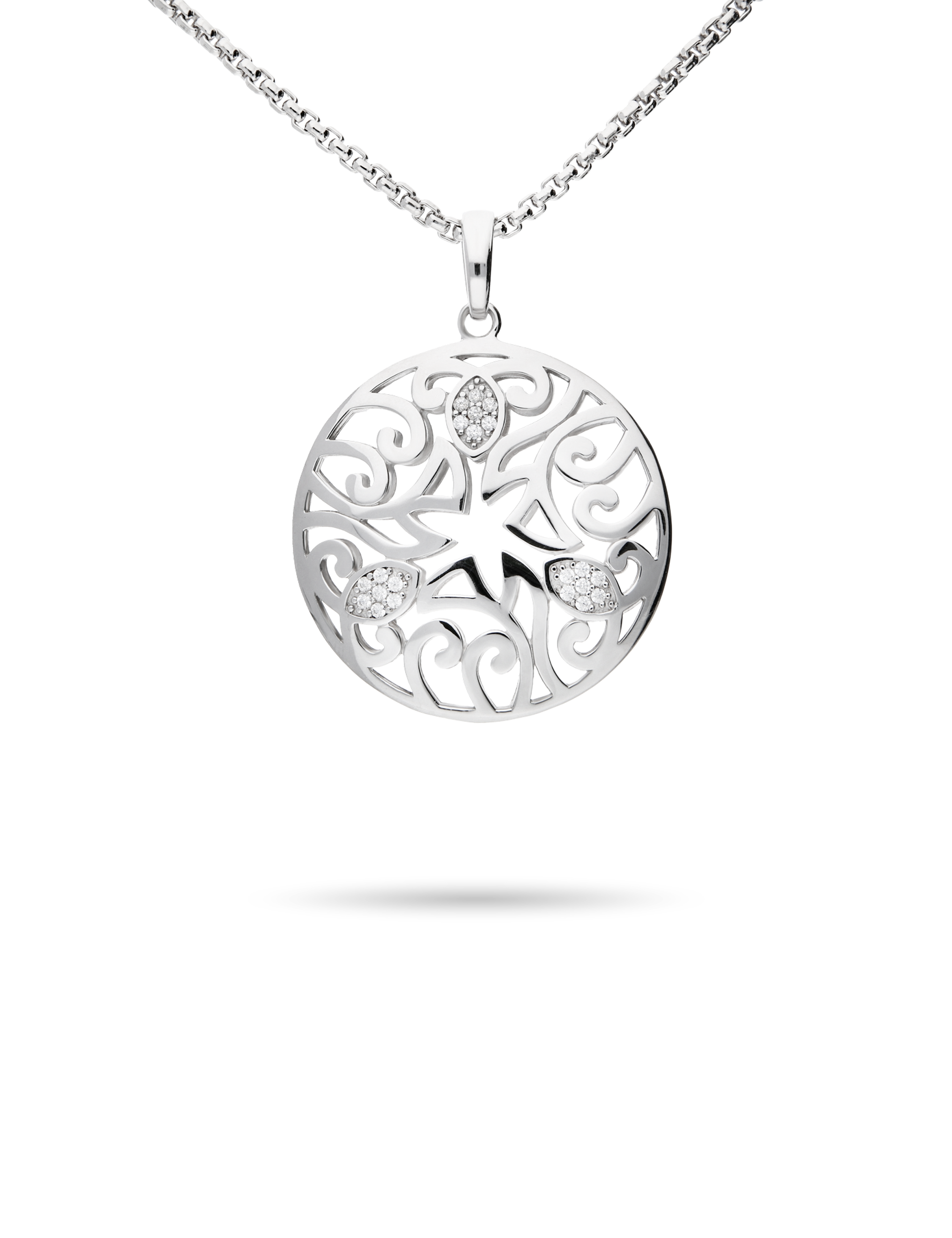 Anhaenger 925 Silber rhodiniert mit Zirkonia_92512_3