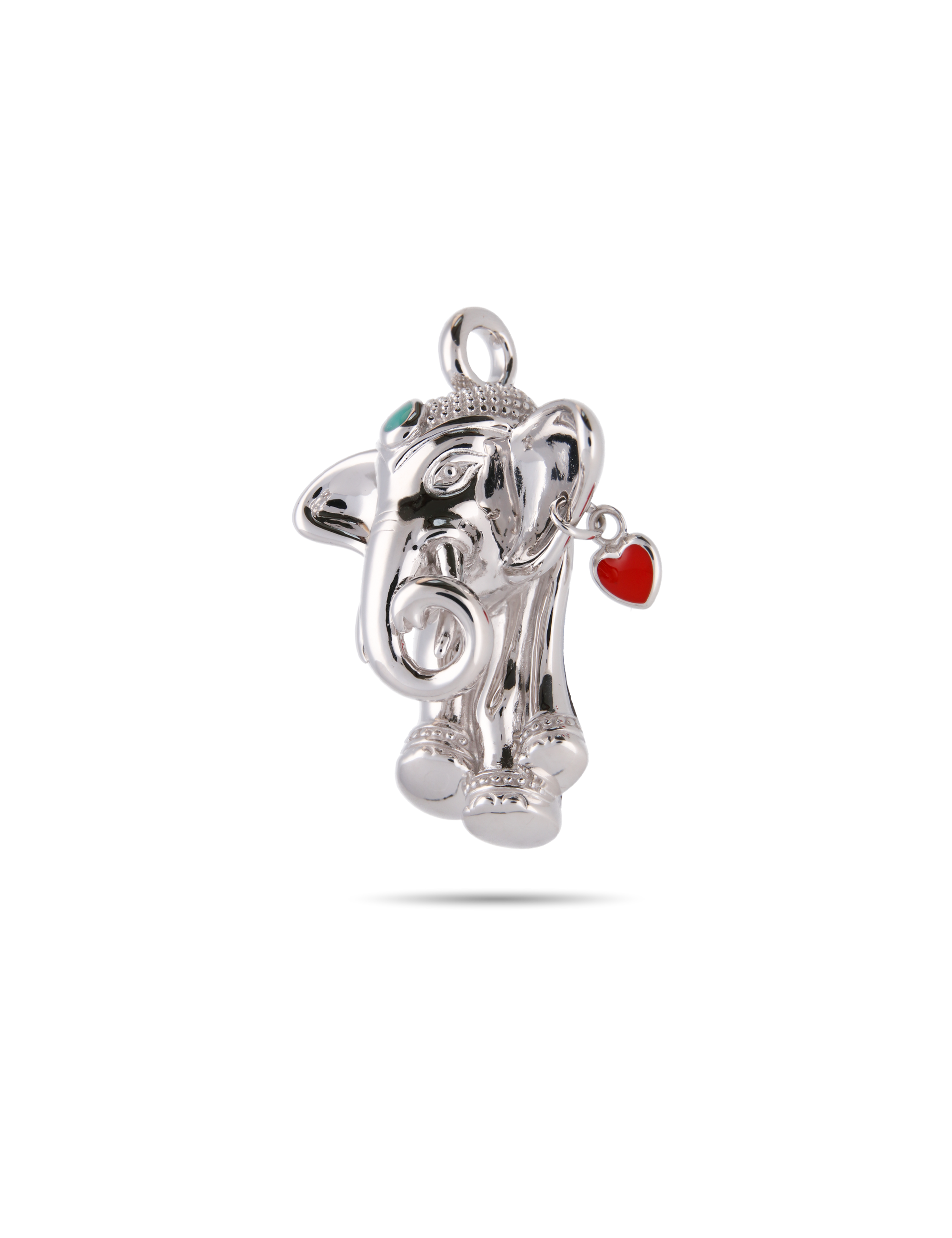 Anhaenger Elefant 925 Silber rhodiniert 92286_2
